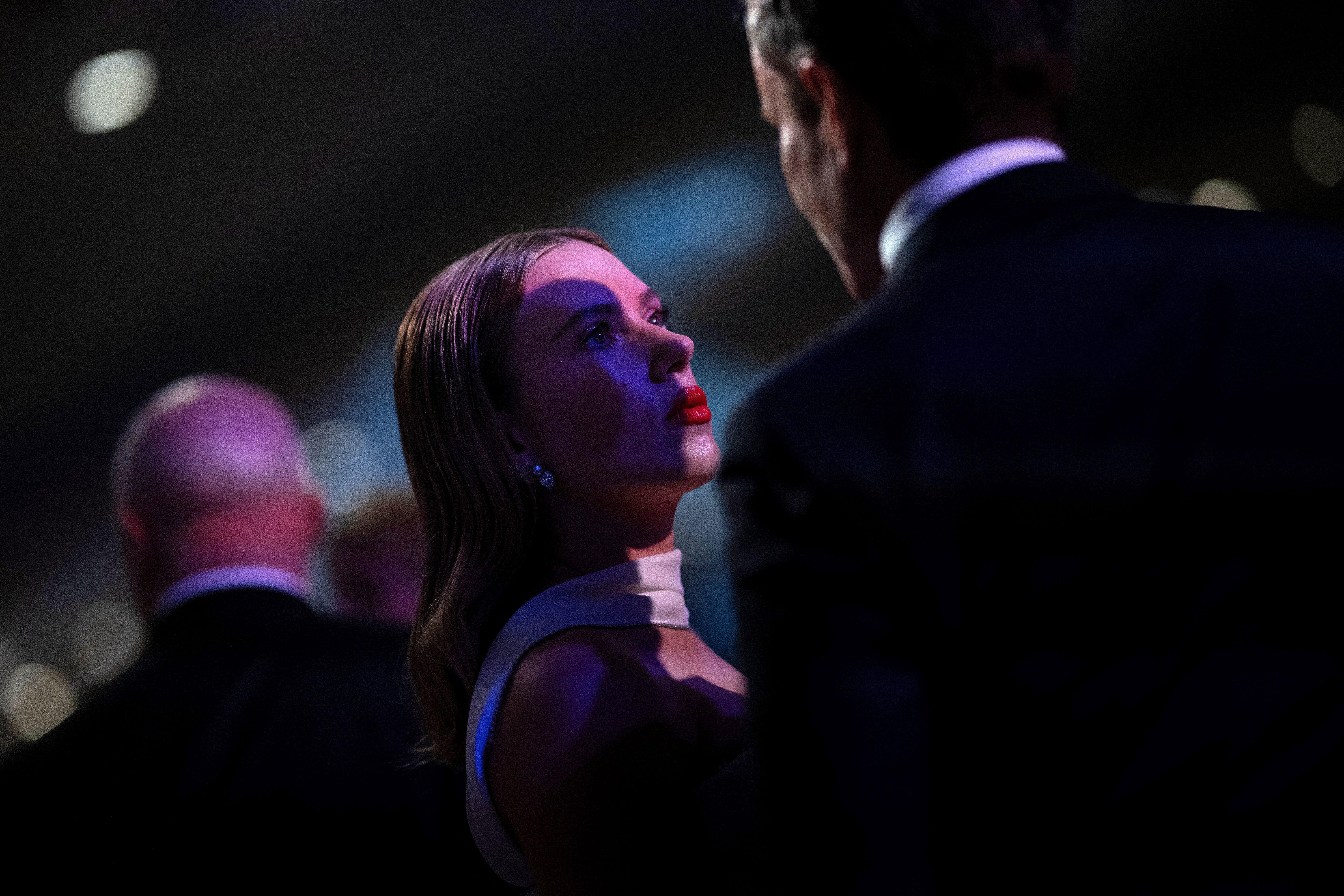 Scarlett Johansson attends the White House Correspondents' Dinner in D.C. last month.