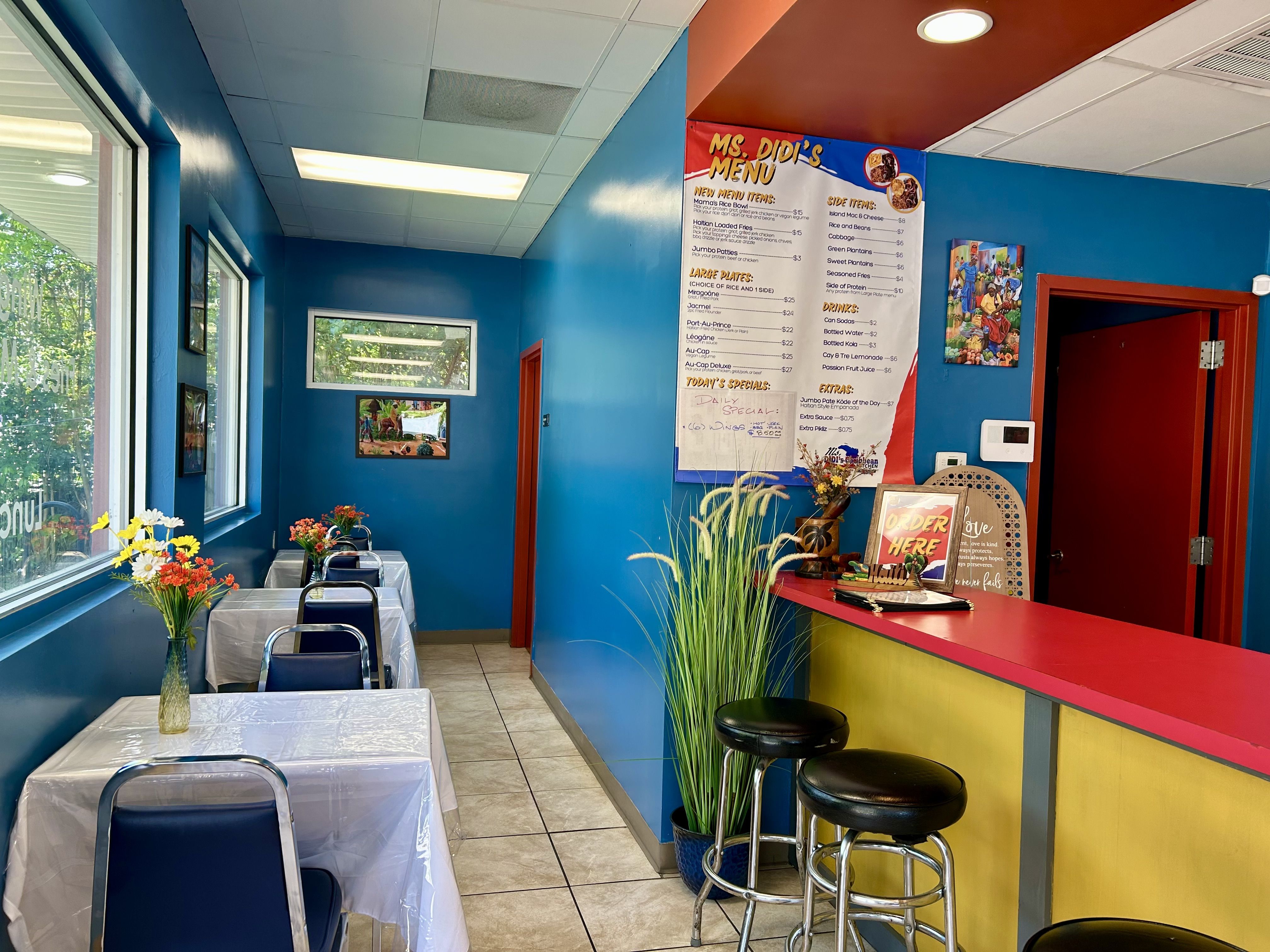 Haitian restaurant in east Charlotte Ms. Didi's Caribbean Kitchen
