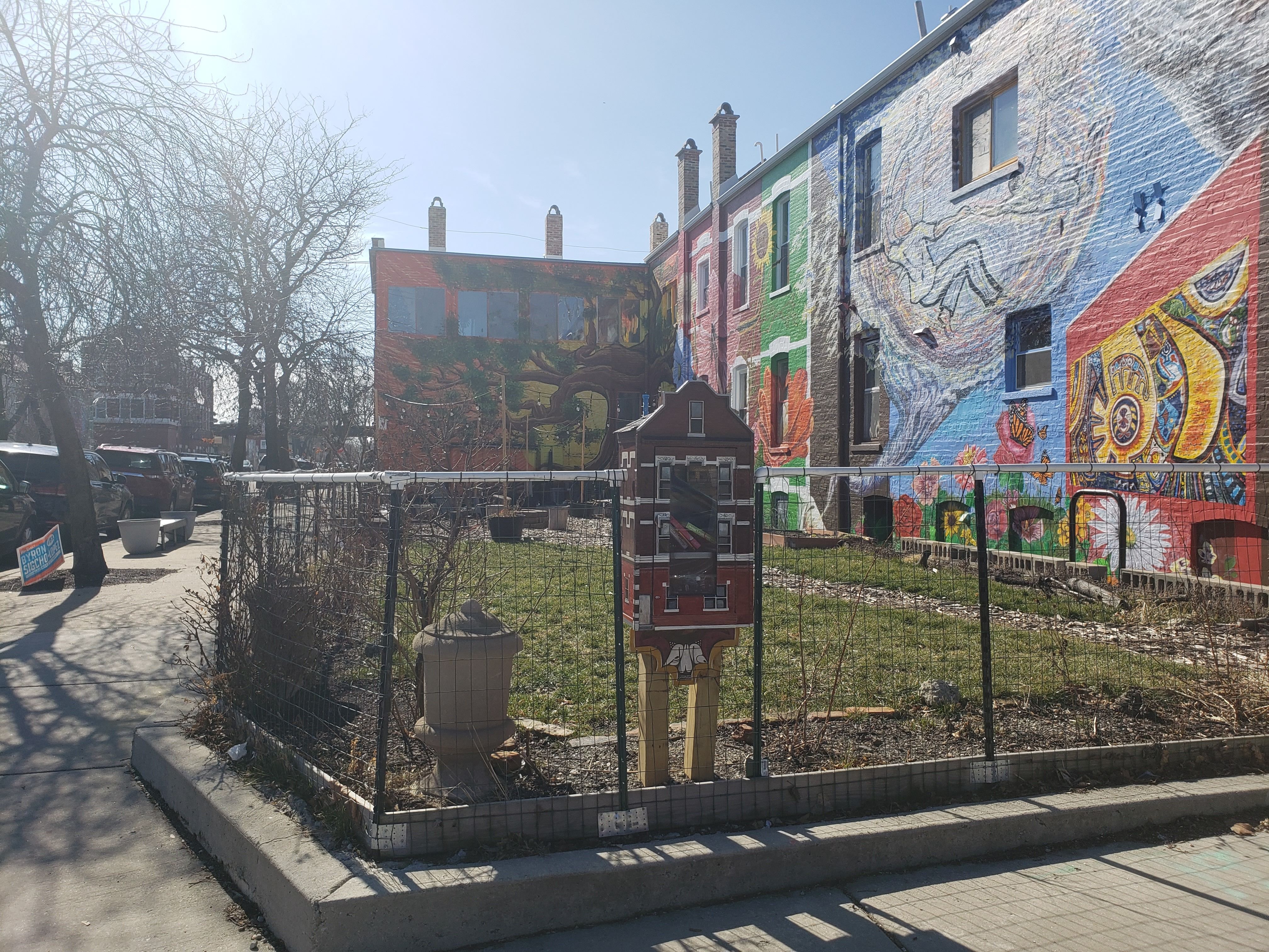 Photo of a painted house 