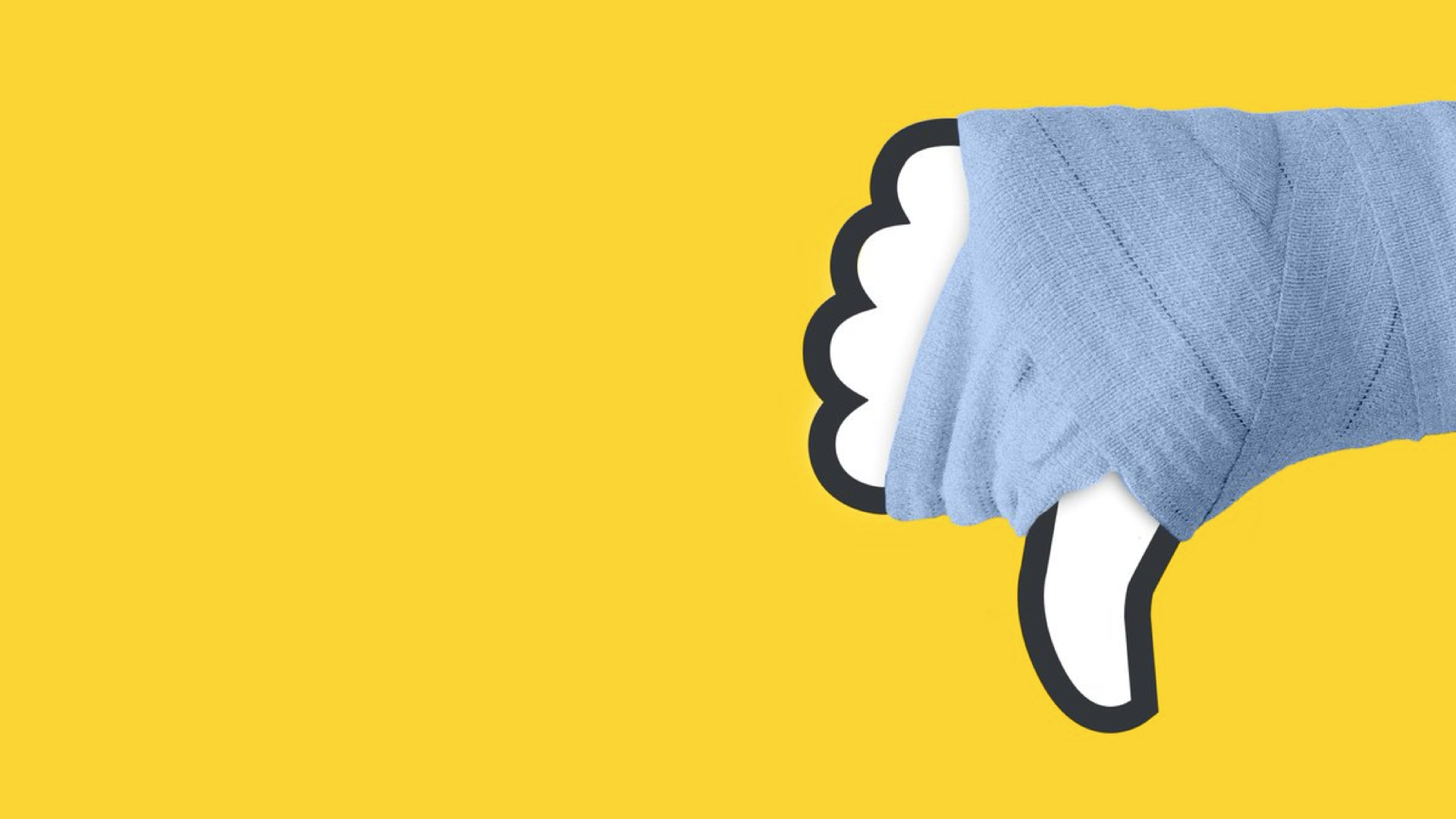 Facebook thumbs down