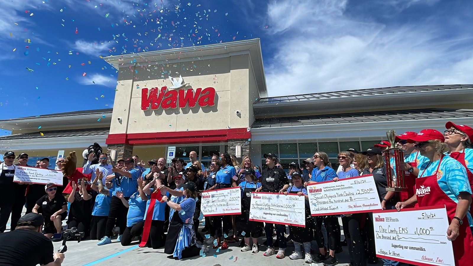 Where Is Wawa Opening In Nc Wawa opens its first North Carolina store on the Outer Banks - Axios