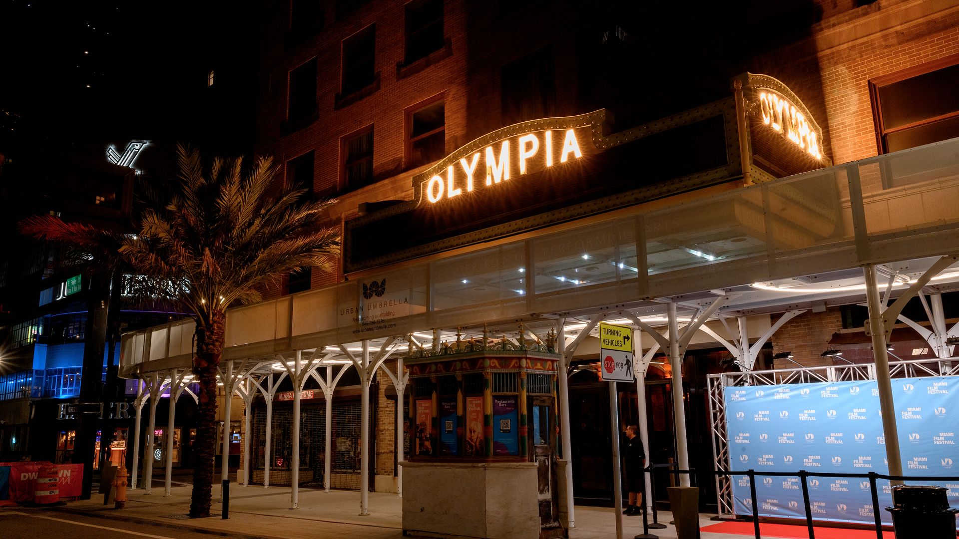 MIAMI, FLORIDA - APRIL 06: Atmosphere during the world premiere of "Ethan Bloom" during the 42nd Miami Film Festival at Olympia Theater on April 06, 2025 in Miami, Florida. (Photo by Ivan Apfel/Getty Images)

