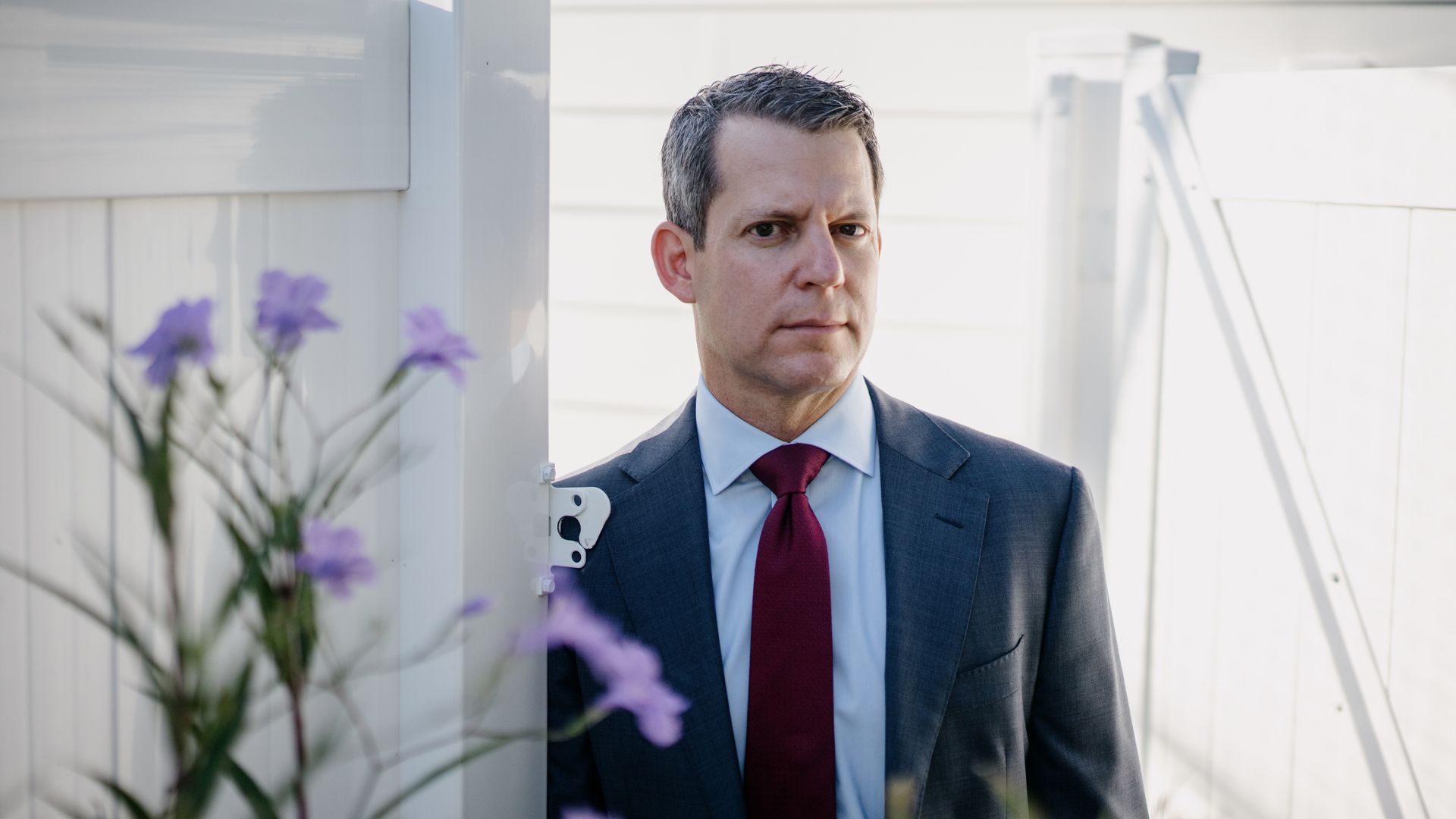 Hillsborough County State Attorney Andrew Warren at his home in Tampa, Fla. on Sunday, August 7, 2022.