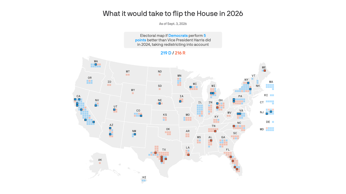 The math behind a Democratic wave — or a GOP upset