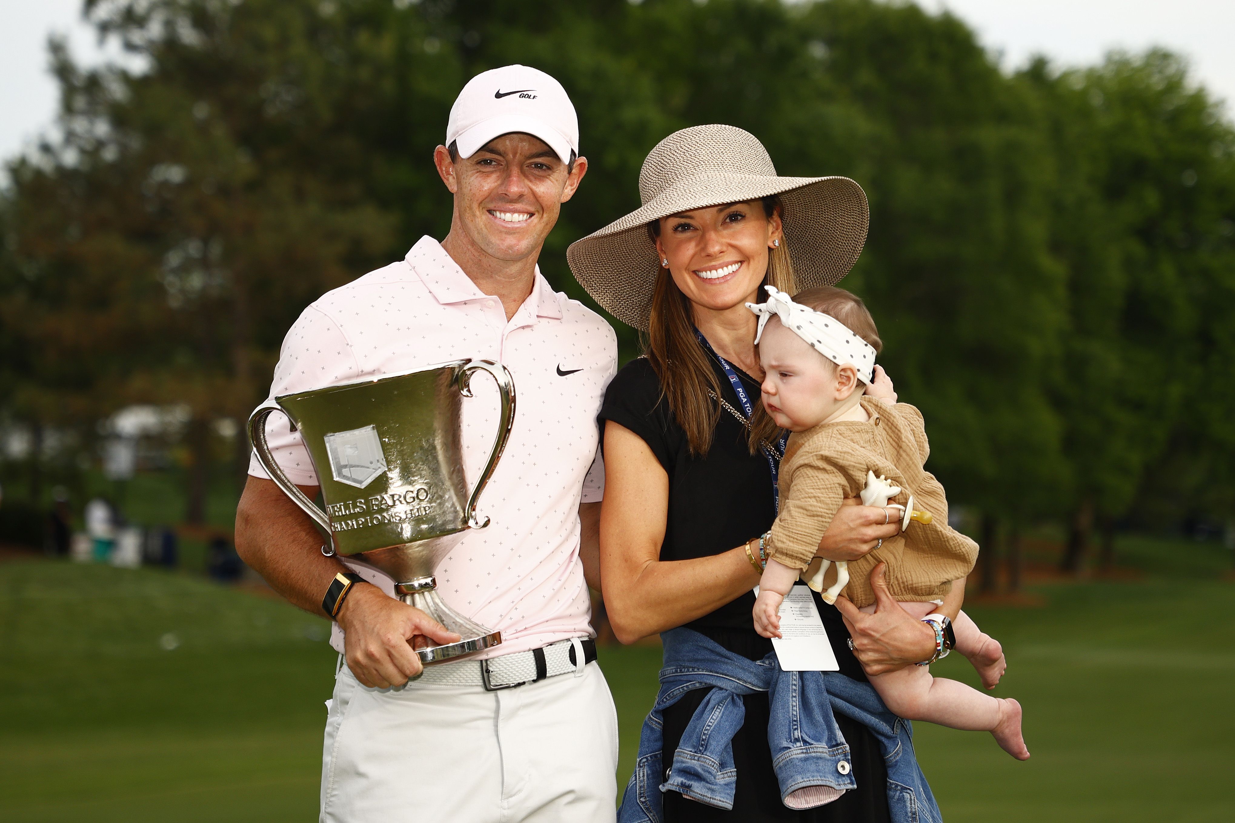 Rory McIlroy and family