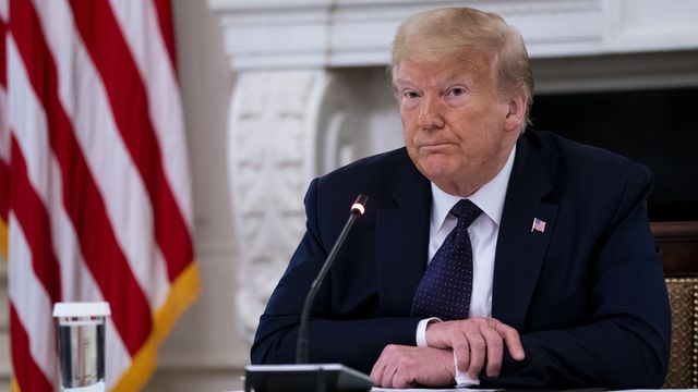 Trump demands apology over CNN poll showing Biden with 14-point lead