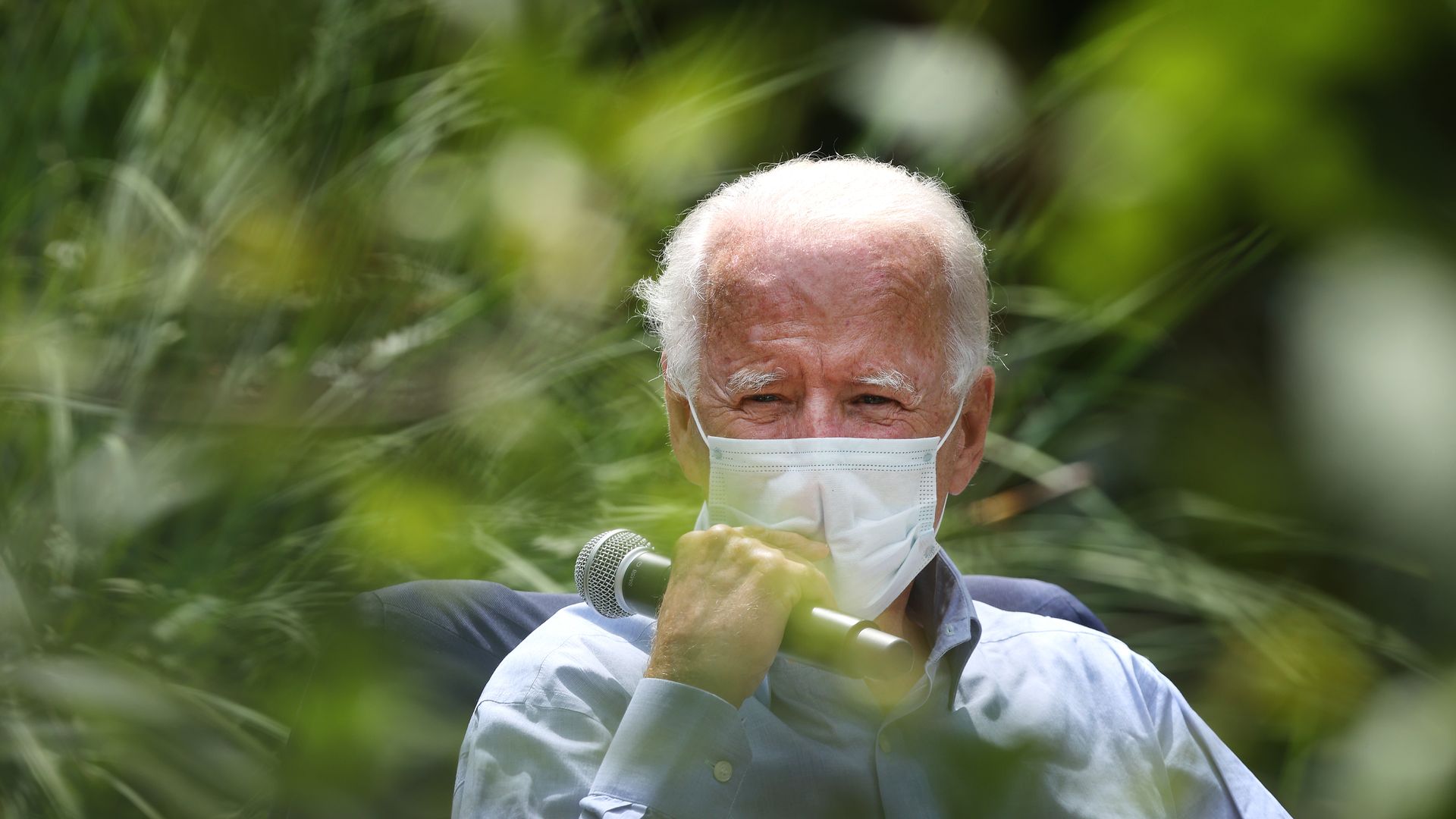 Biden at a campaign event.