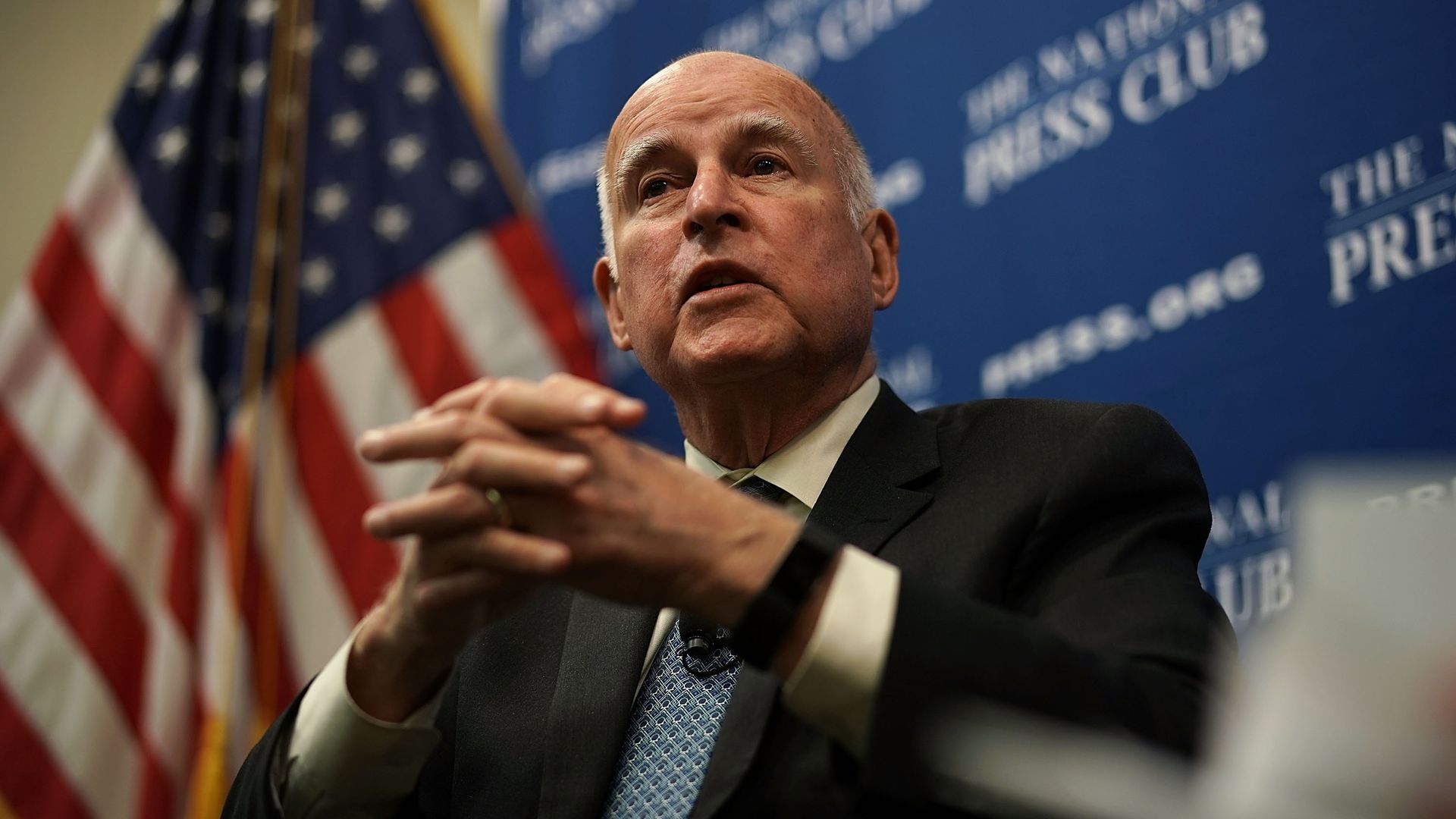 California Gov. Jerry Brown (D). Photo: Alex Wong/Getty Images