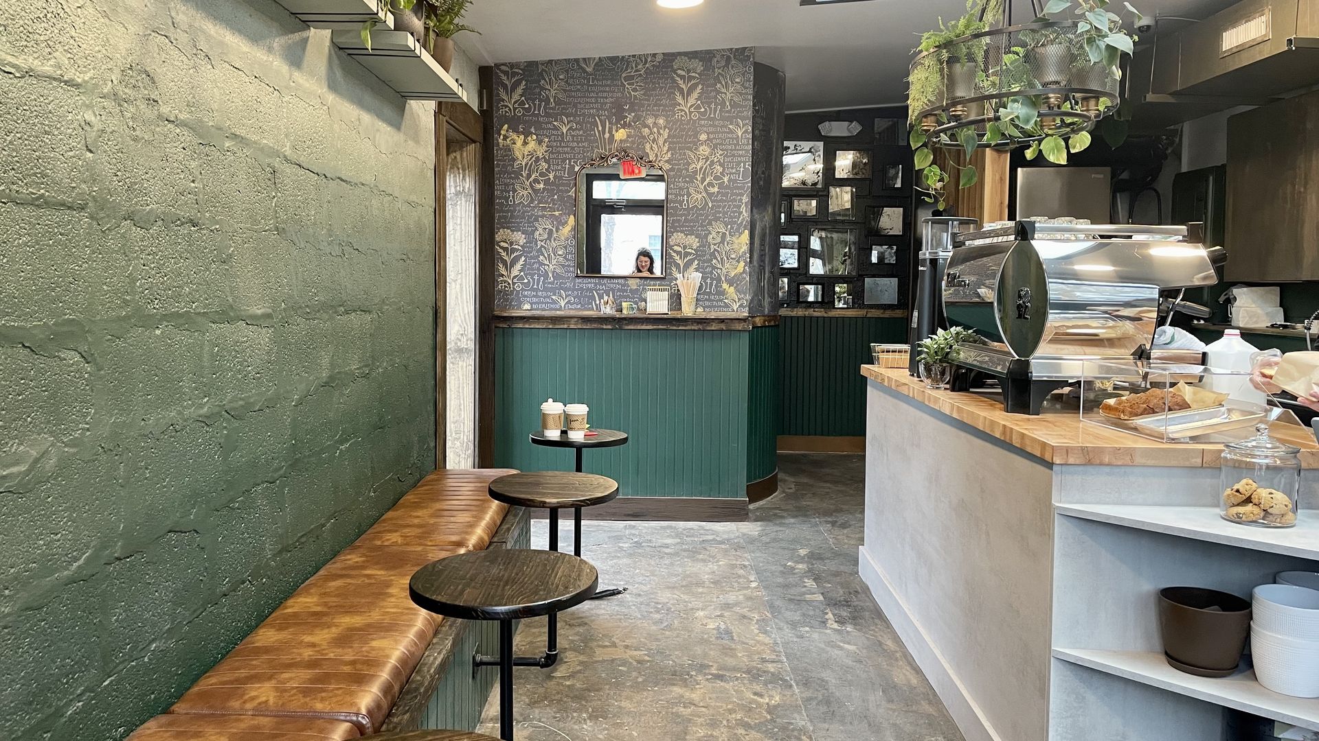 The inside of Little Native.