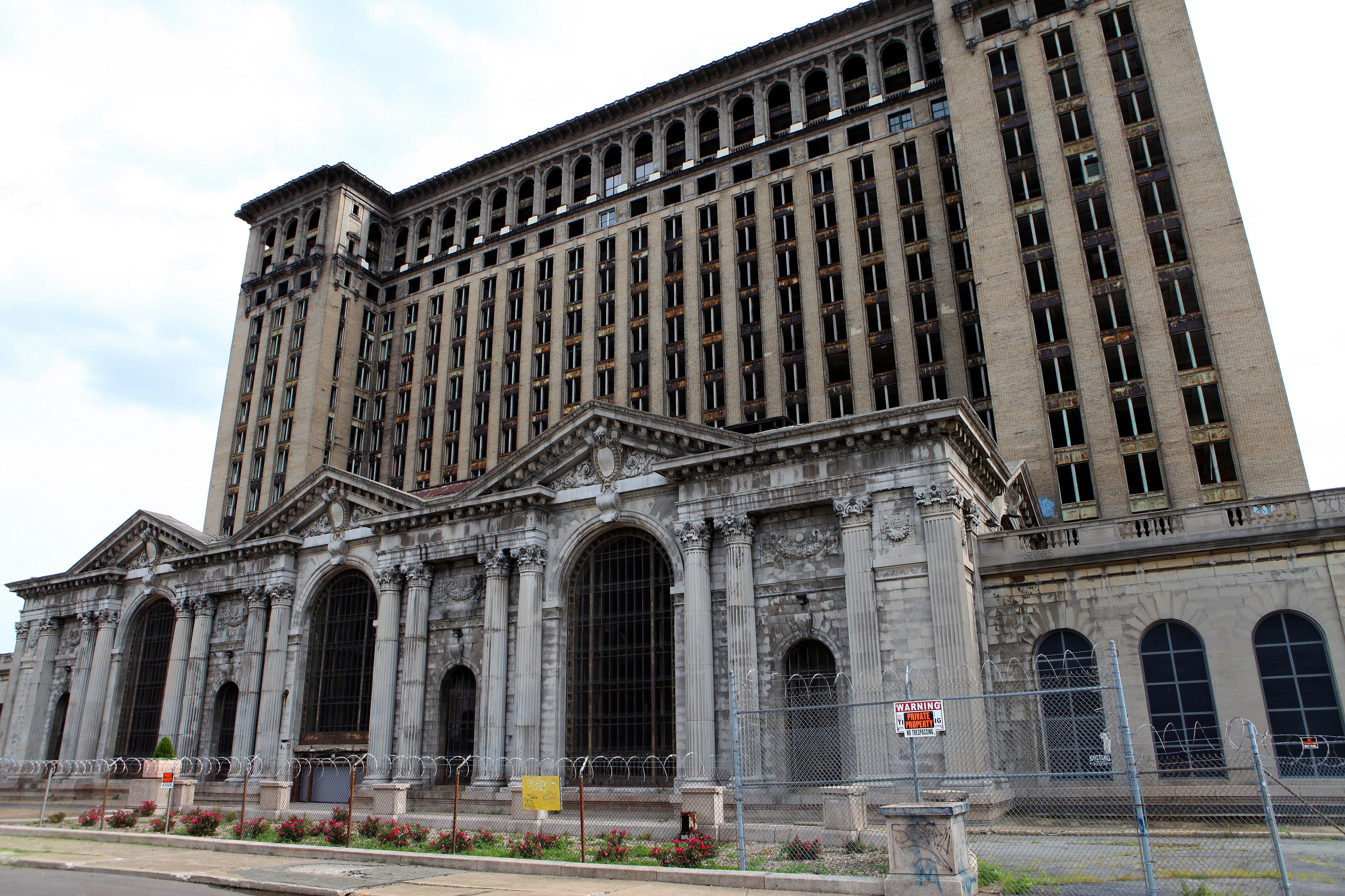 Michigan Central Station in 2014.