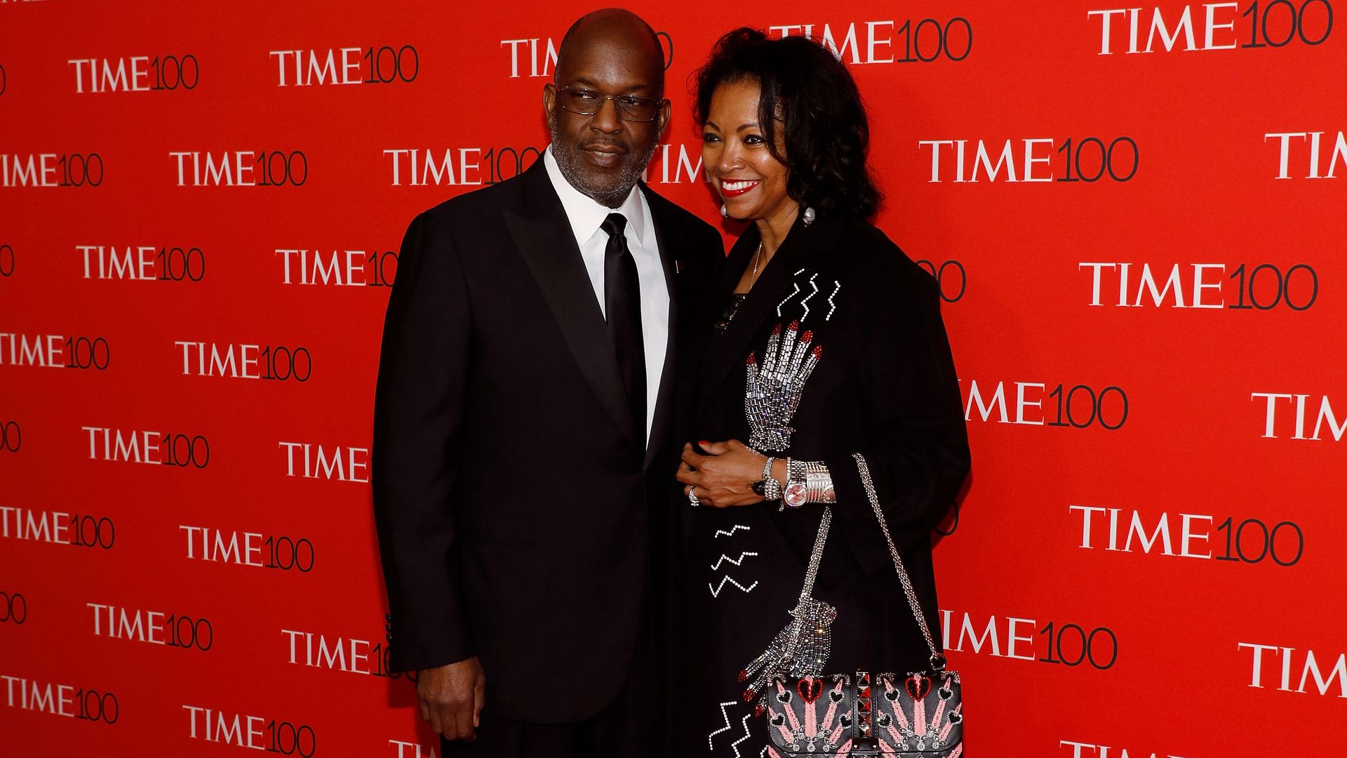 Kaiser Permanente CEO and Chairman Bernard J. Tyson with Denise Bradley-Tyson, his wife.