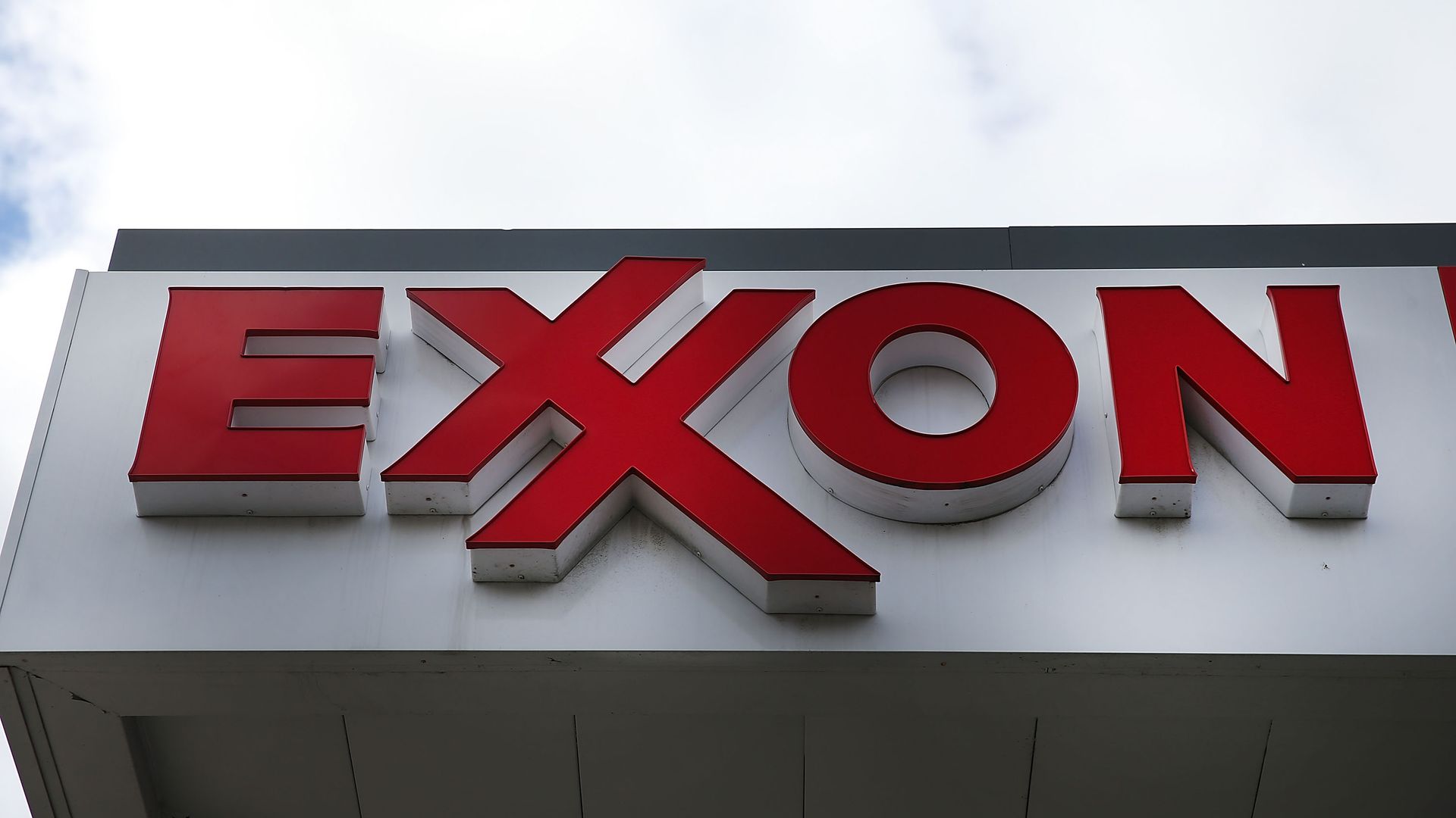 Exxon sign