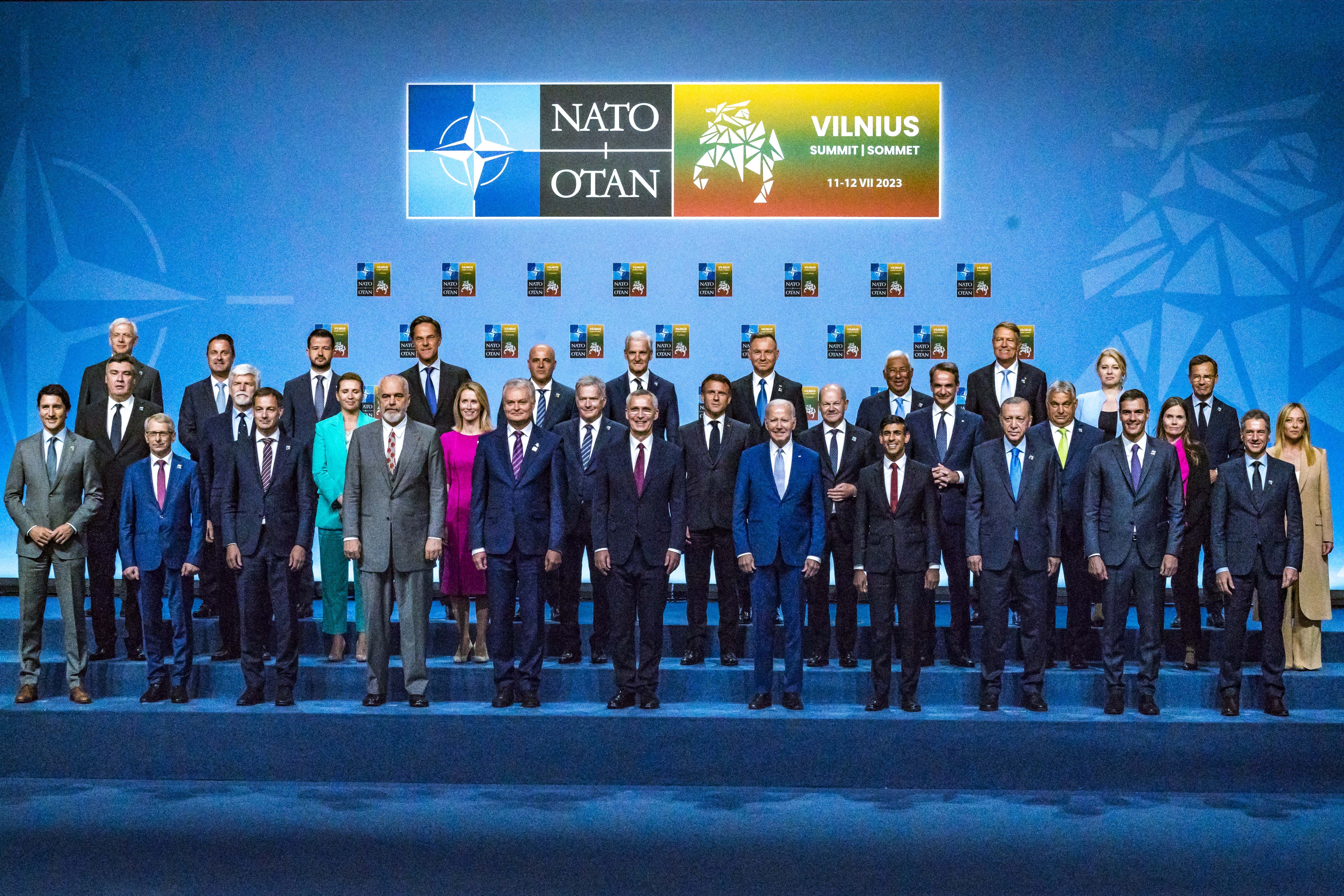 NATO family photo