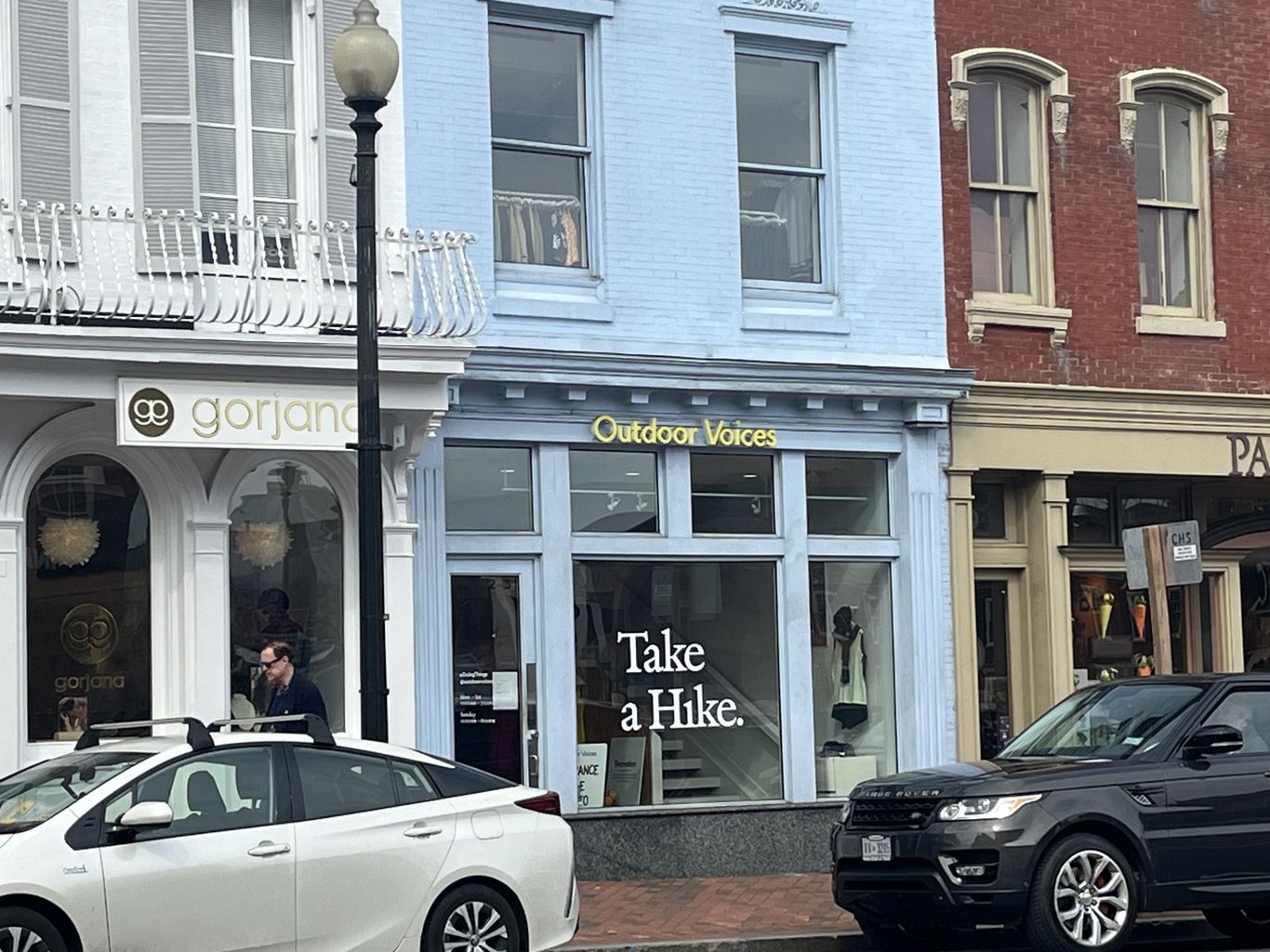 D.C. Outdoor Voices store in Georgetown closed ahead of