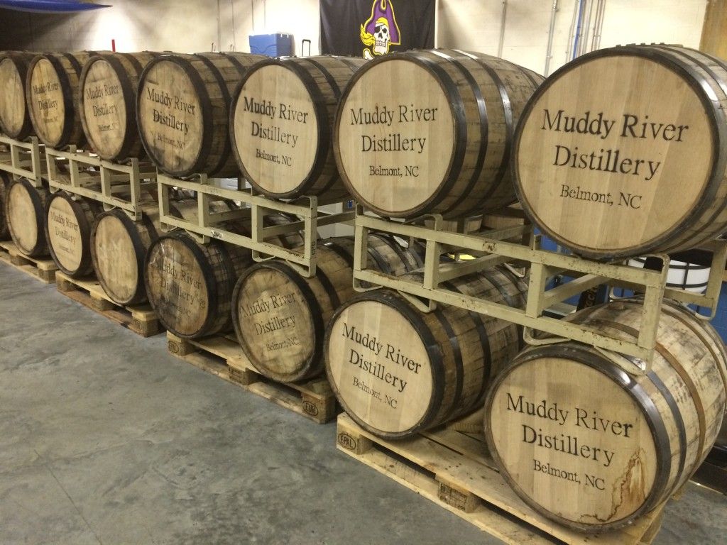 muddy river barrels