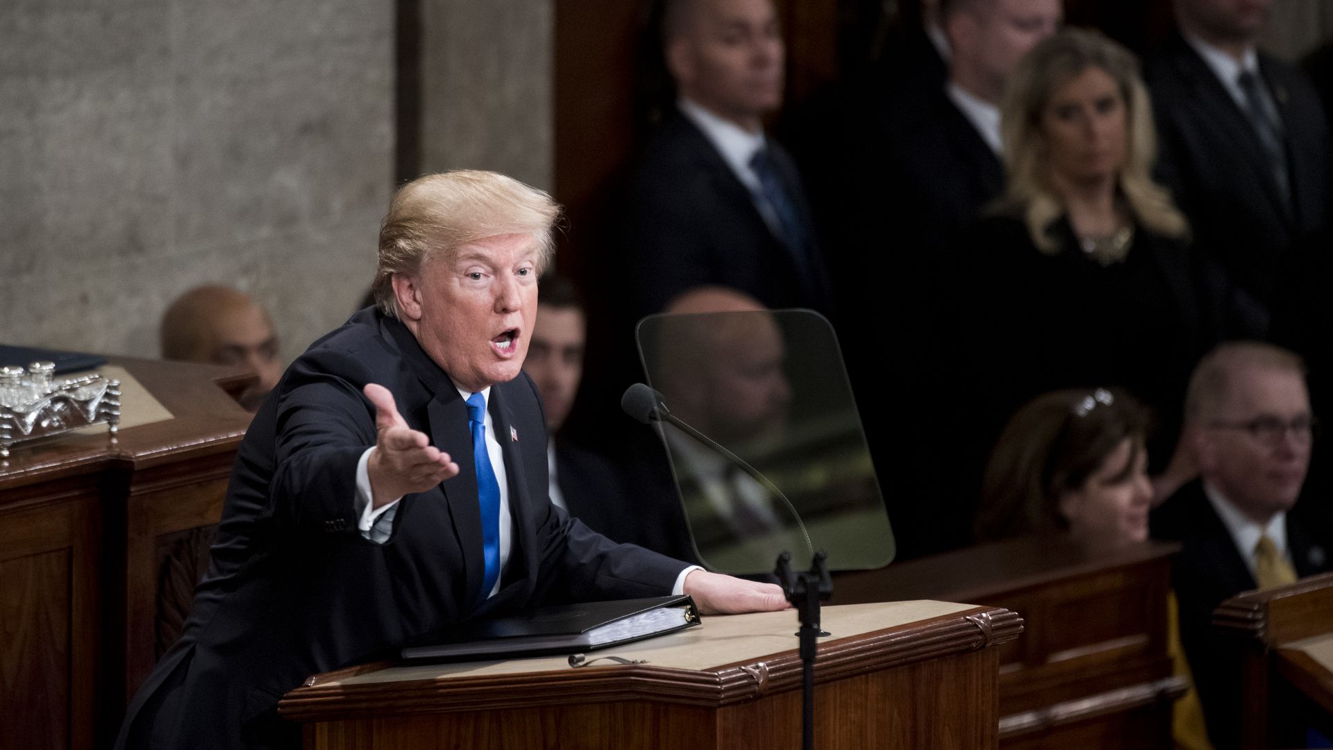 President Trump speaks at the State of the Union