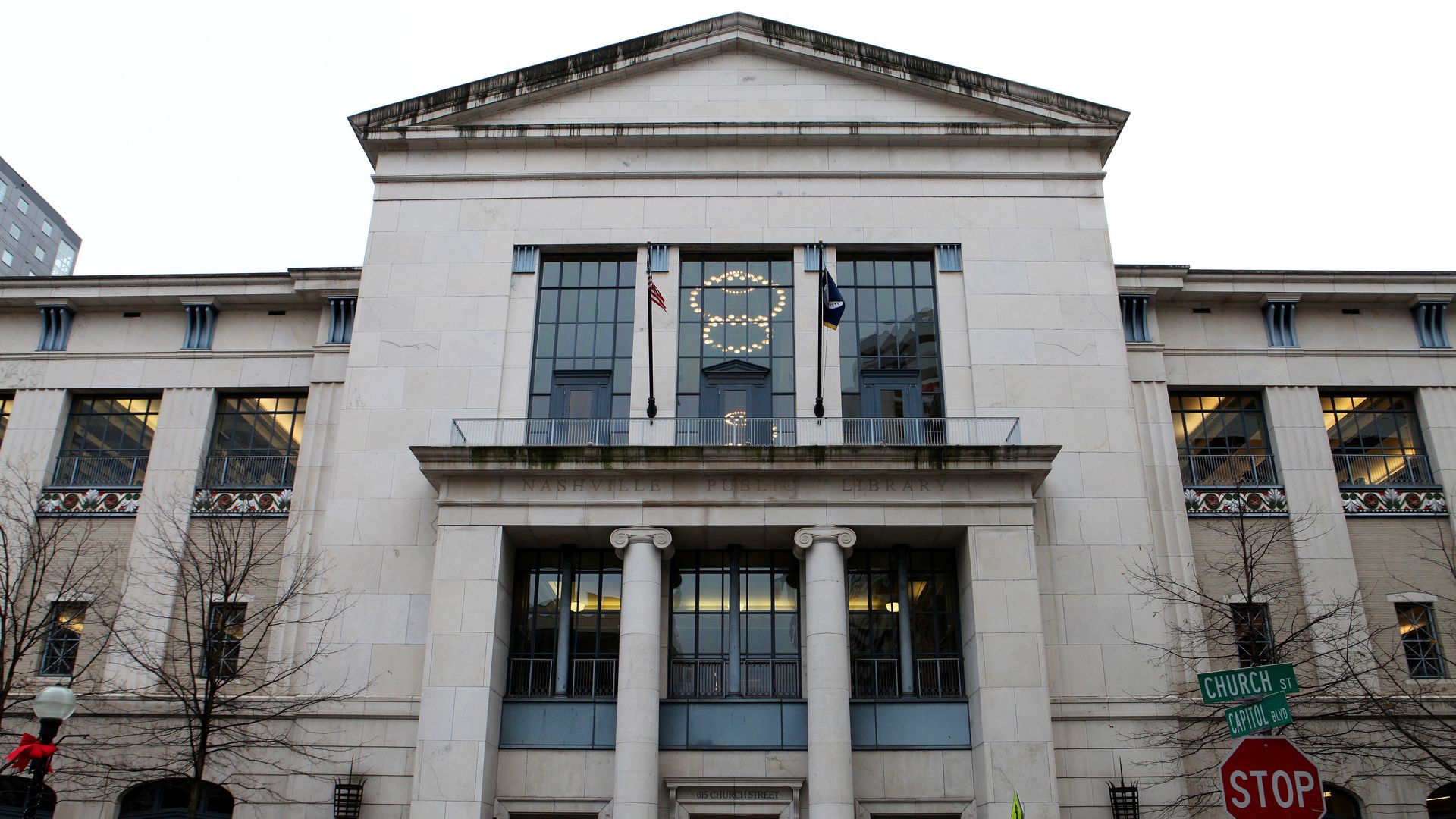 Nashville Public Library on December 31, 2015 in Nashville, Tennessee. 