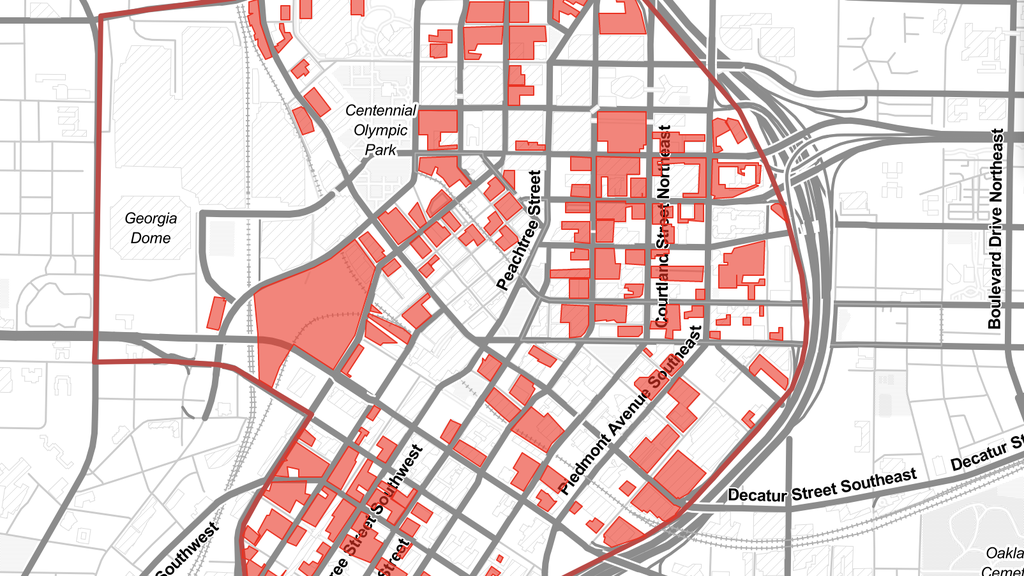 DOWNTOWN ATLANTA PARKING visual data 6