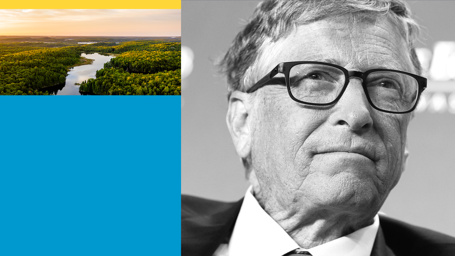 Illustration of Bill Gates.