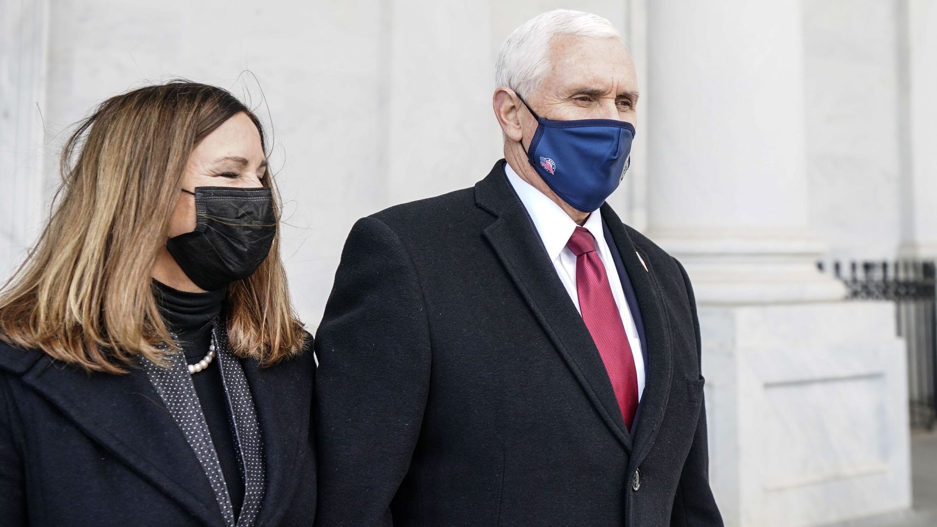 Mike Pence and Karen Pence 