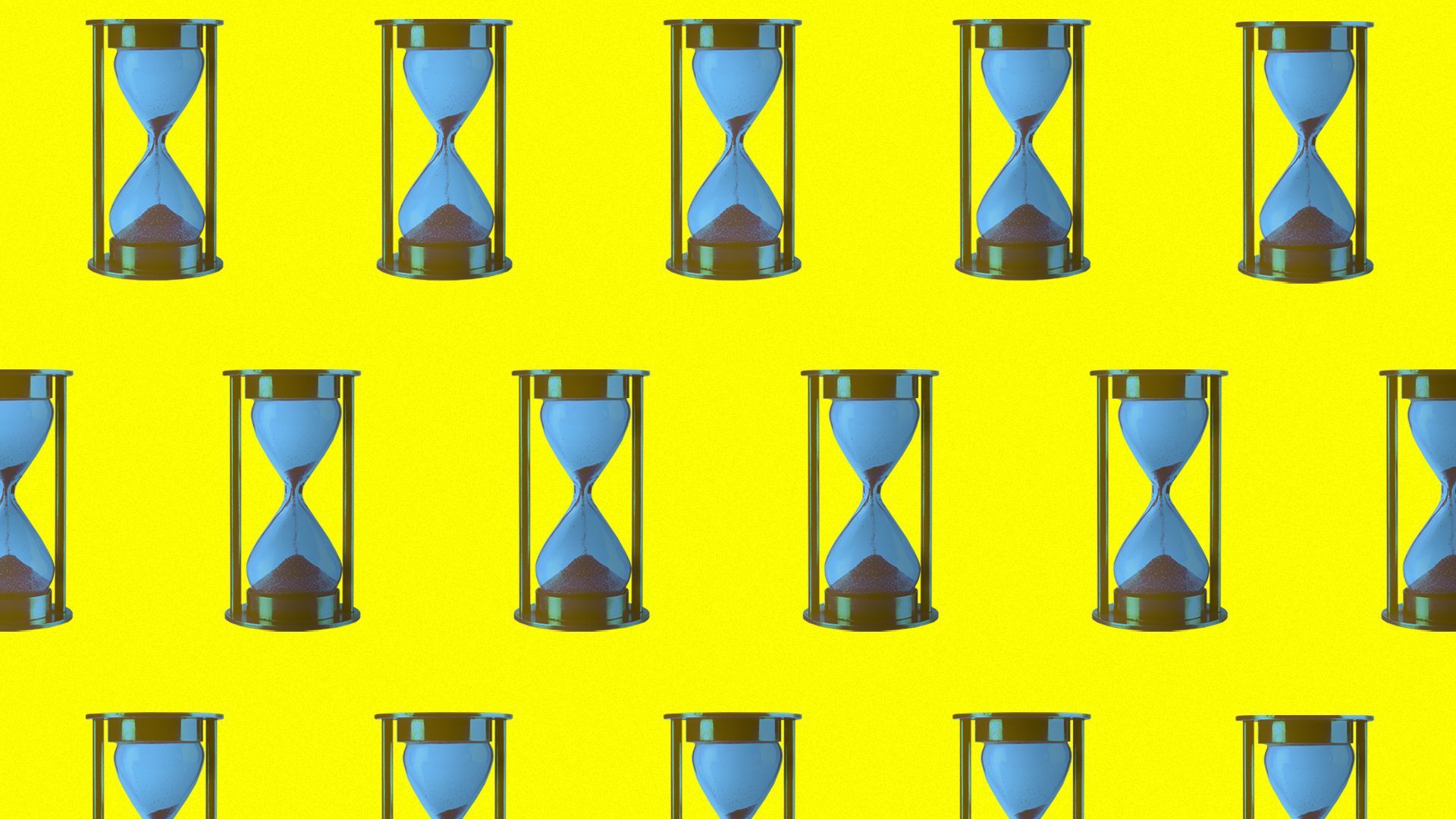 Illustration of a pattern of hourglasses 