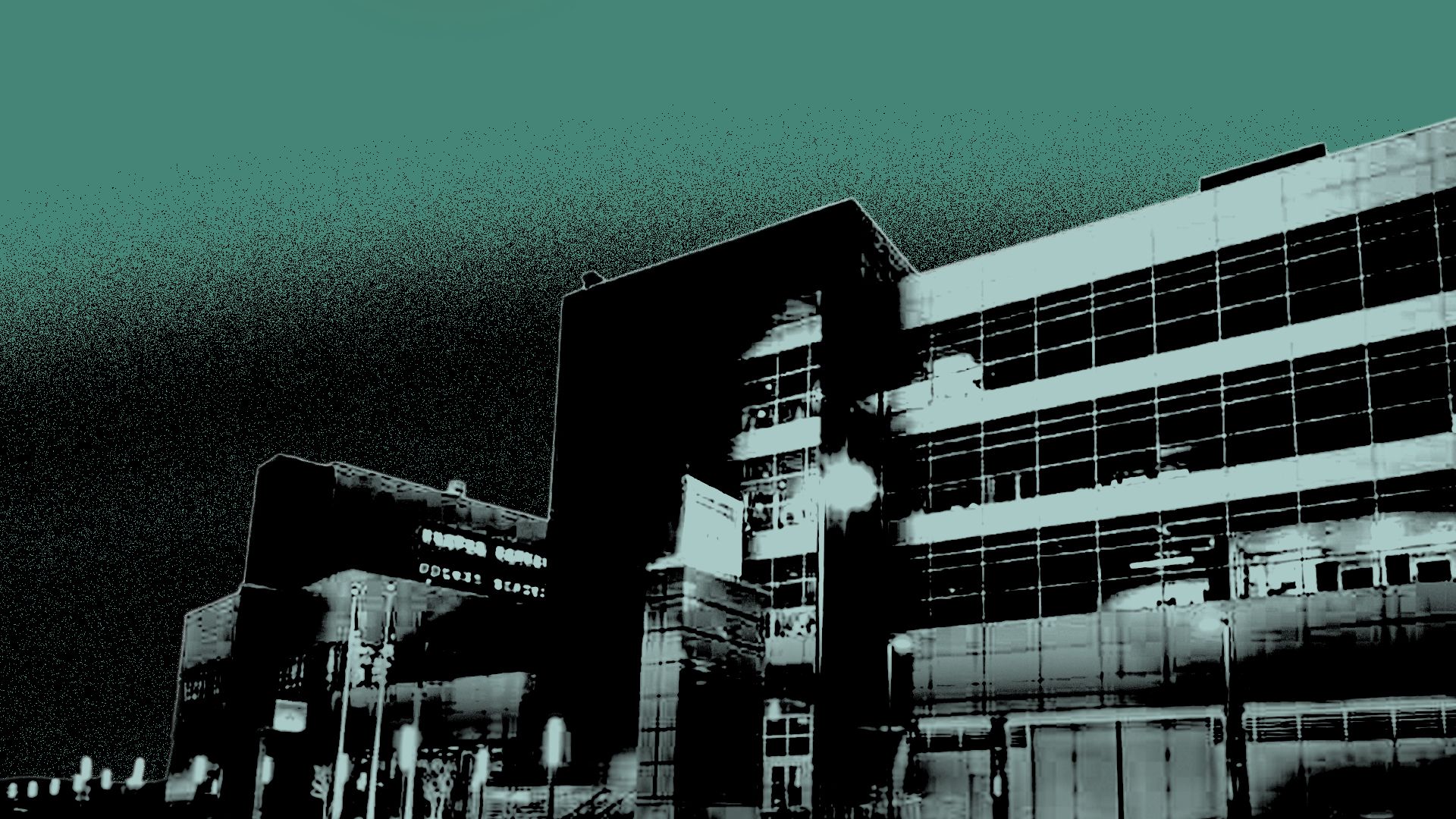 Photo illustration of the Orleans Justice Center.