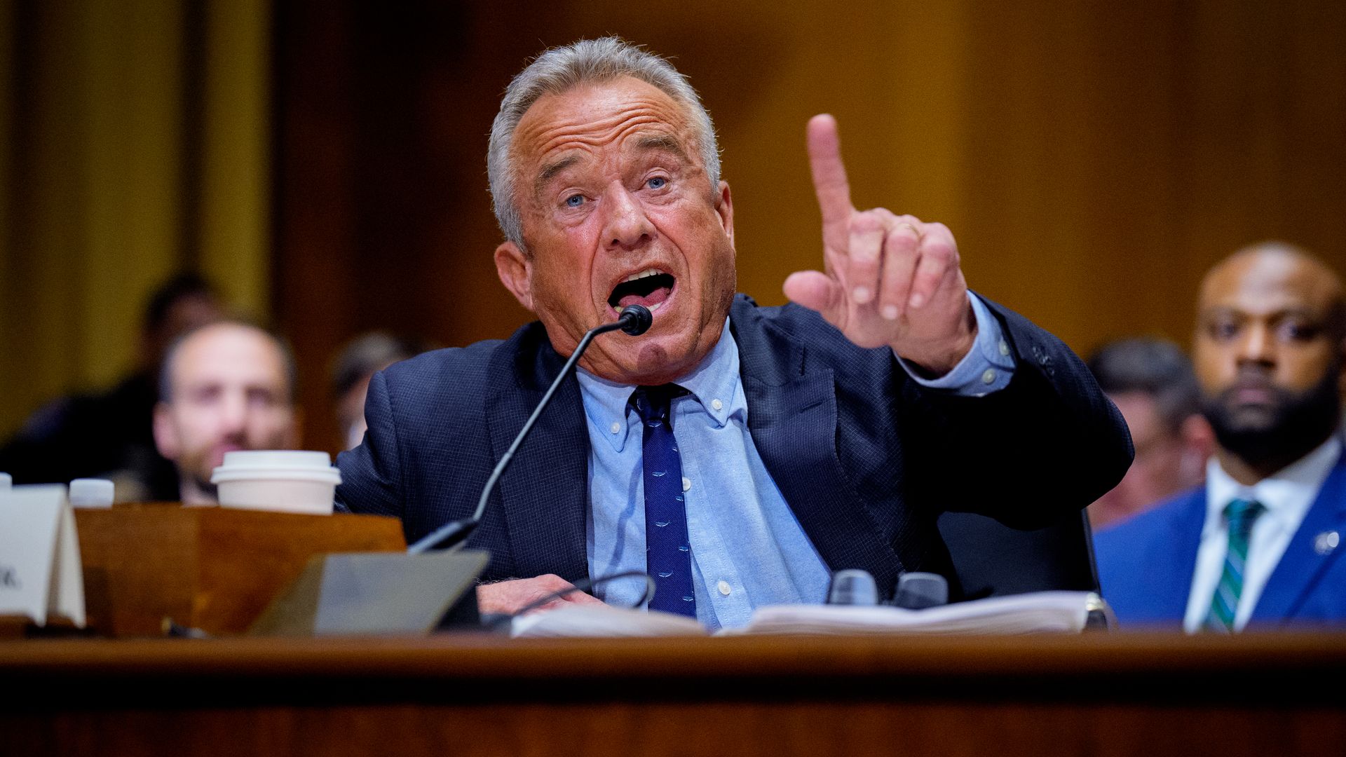 Health and Human Services Secretary Robert Kennedy Jr. testifies before the Senate Finance Committee at the Dirksen Senate Office Building on September 04, 2025 in Washington, DC. The committee met to hear testimony on President Trump's 2026 health care agenda.