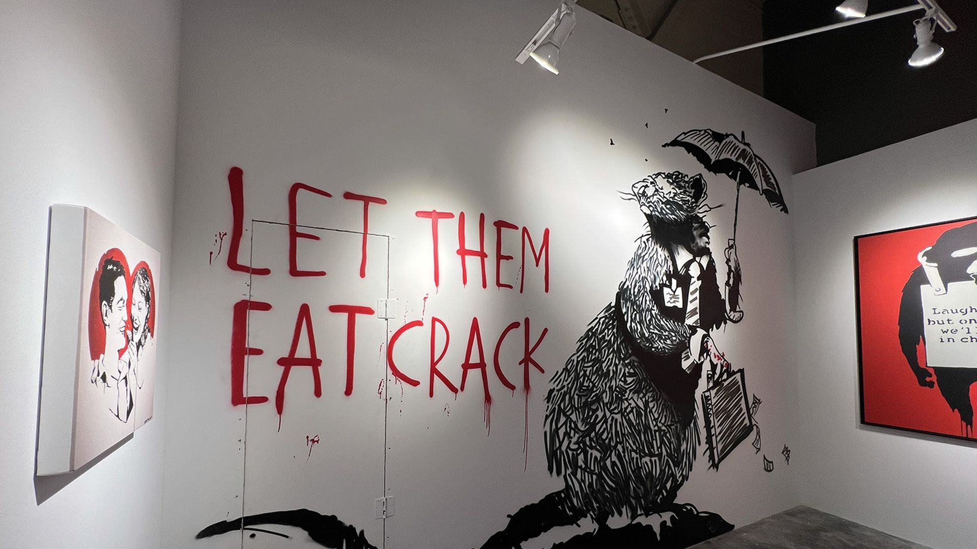 5 takeaways from the new Banksy exhibit - Axios Charlotte