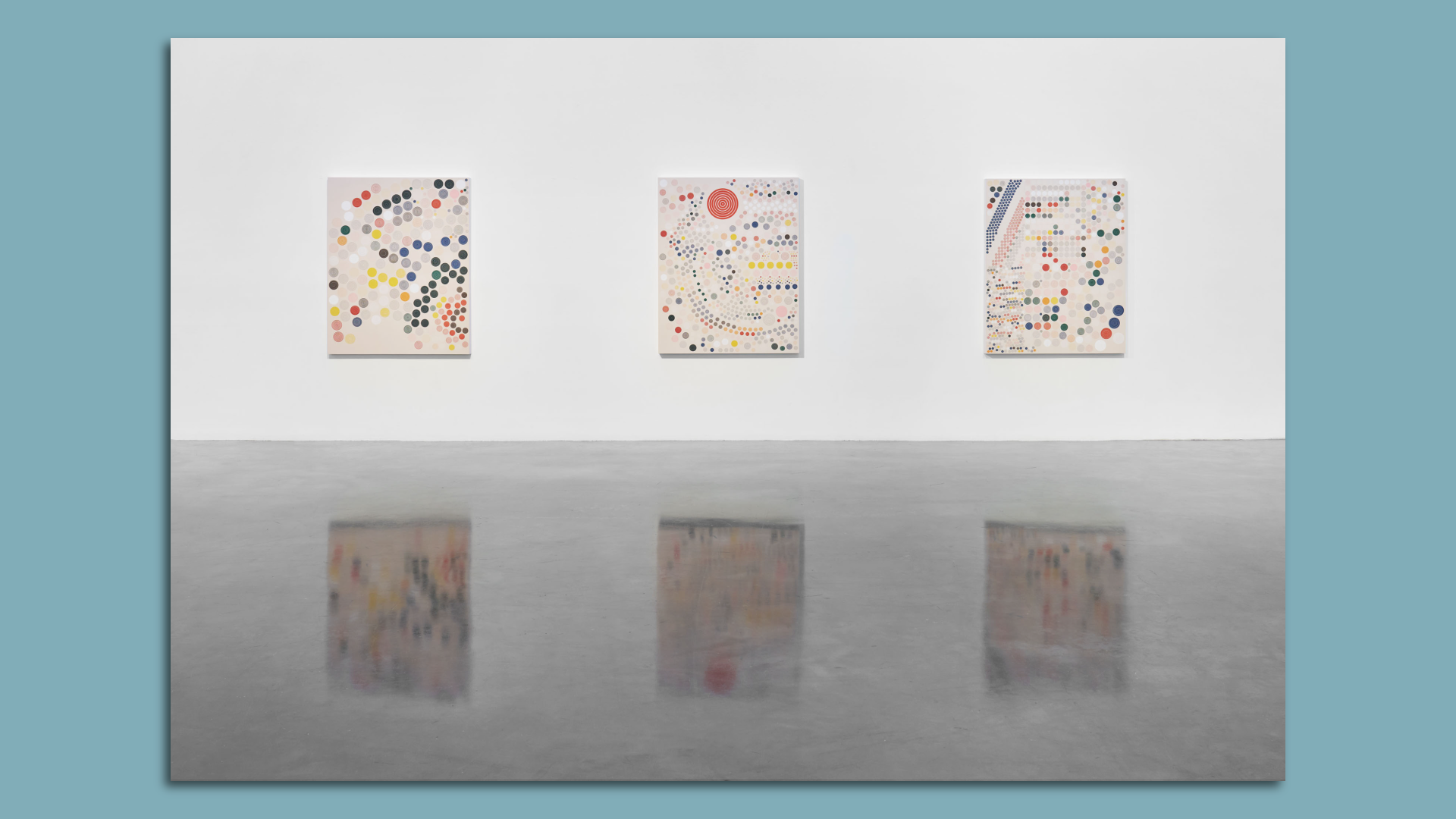 Tyler Hobbs' QQL: Analogs show at Pace Gallery in New York City