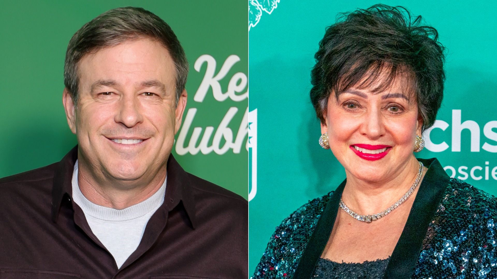 Image shows headshots of Todd Graves on the left and Gayle Benson on the right.