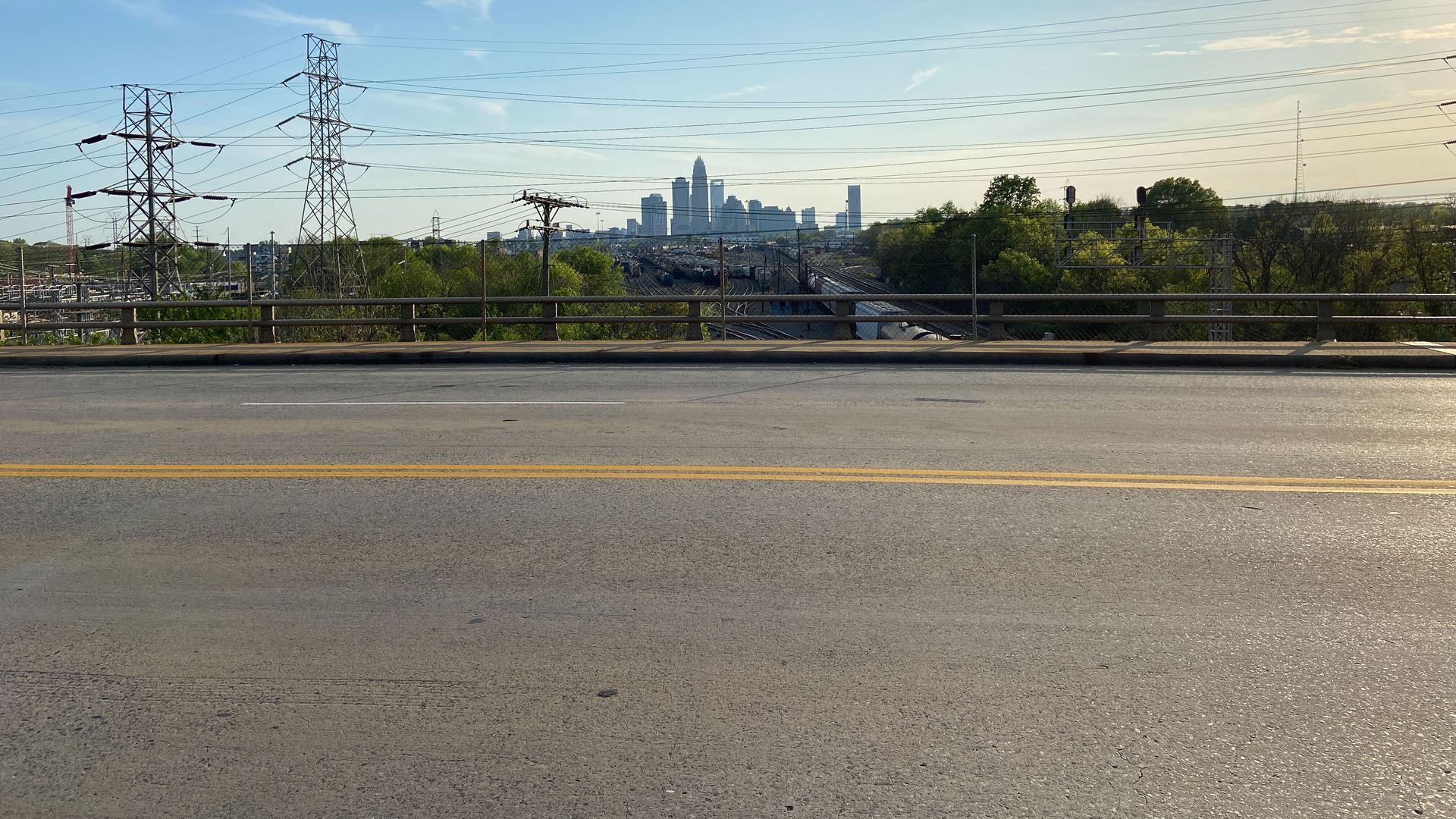 Matheson Avenue is bike route No. 10. Photo: Ashley Mahoney/Axios