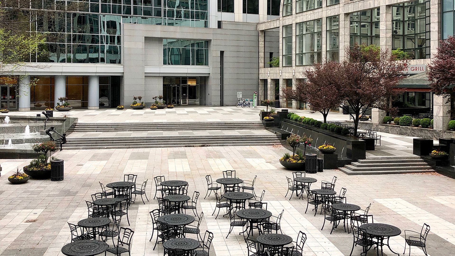 job security uptown bank of america