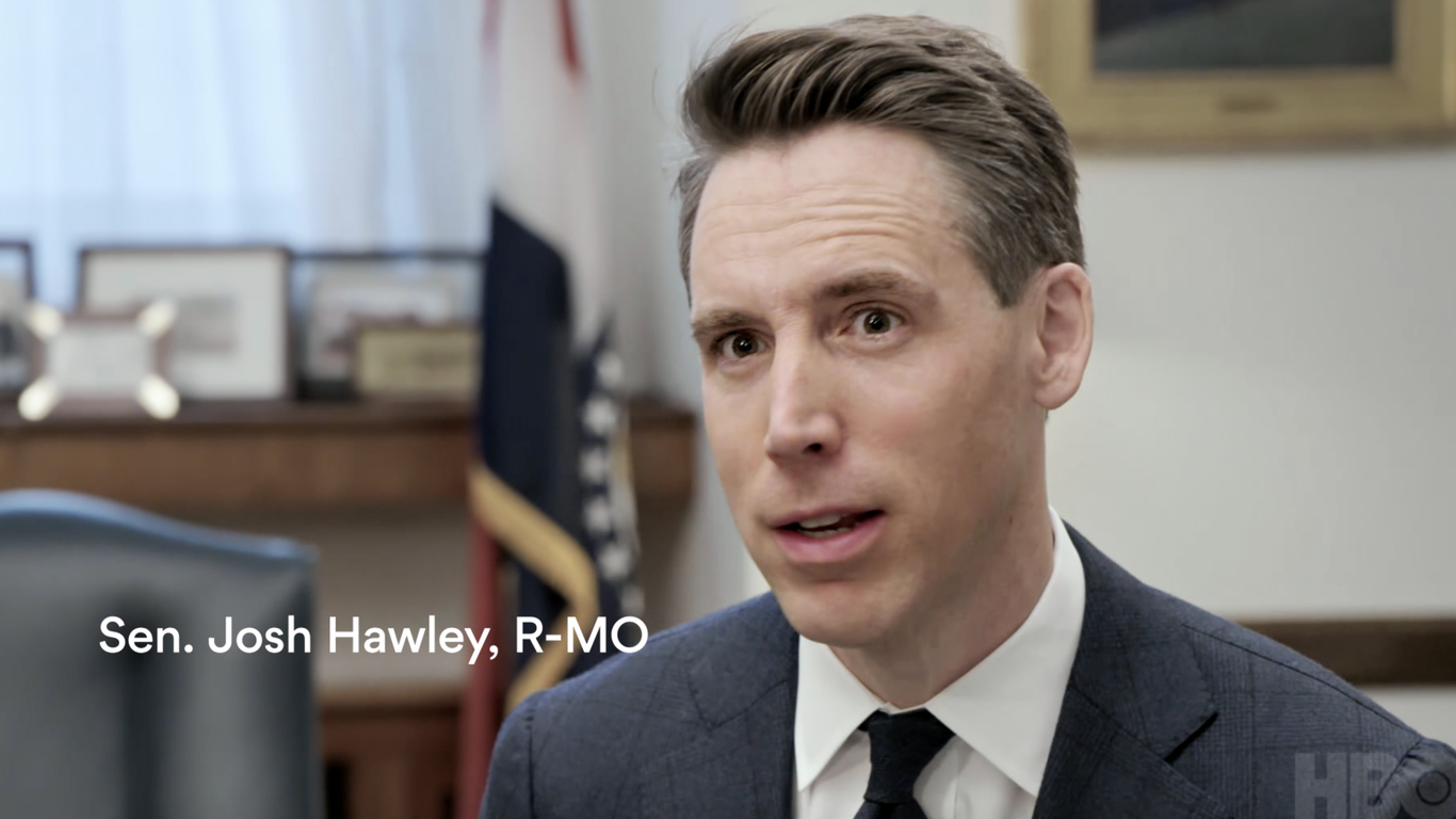 Preview Axios On Hbo Interviews Senator Josh Hawley