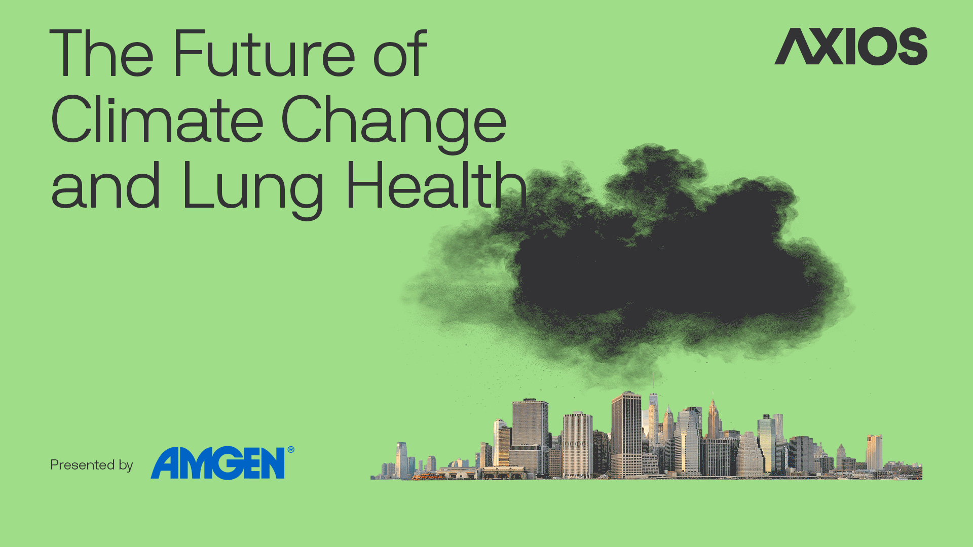 Axios roundtable on the future of climate change and lung health
