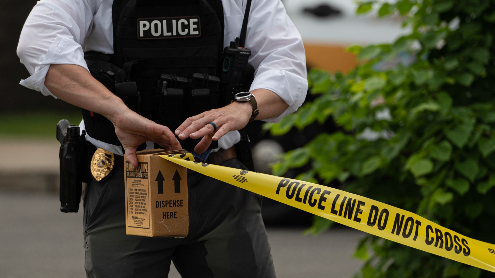Police tape