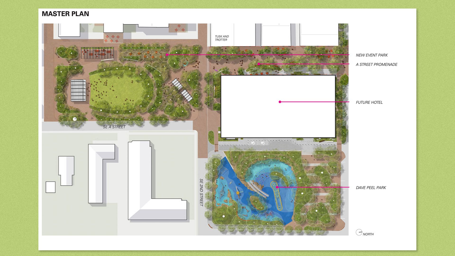 Original master plan. 