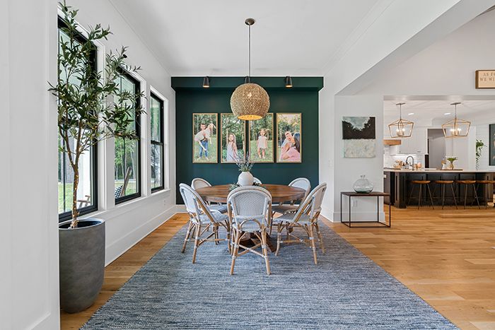 7210 Sample Road main house dining room