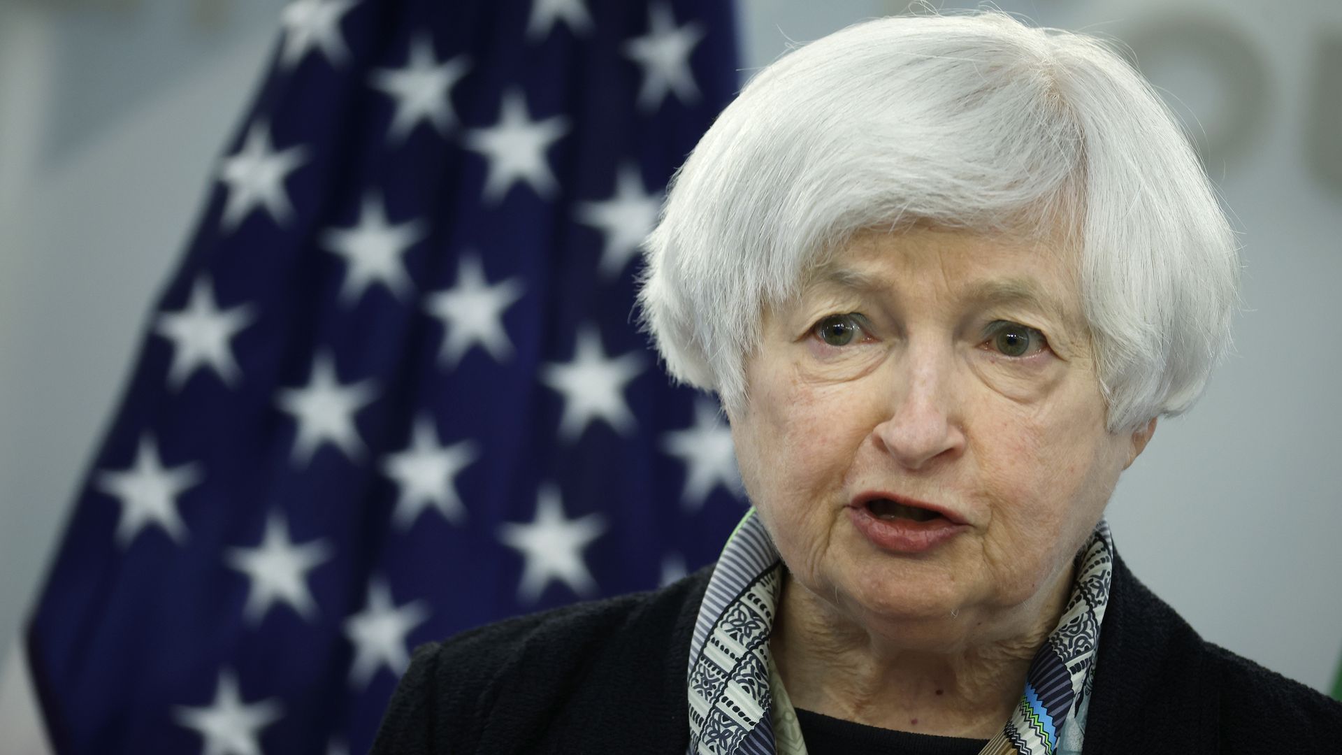 Treasury Secretary Janet Yellen last week. Photo: Chip Somodevilla/Getty Images