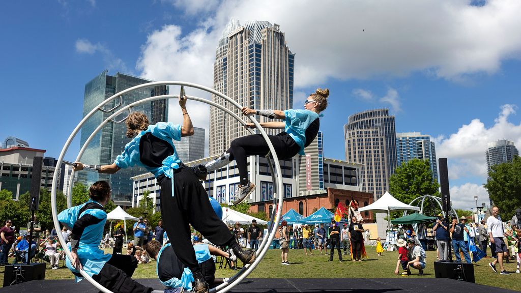 Charlotte Shout 2024 Art, live music, food festivals, ideas