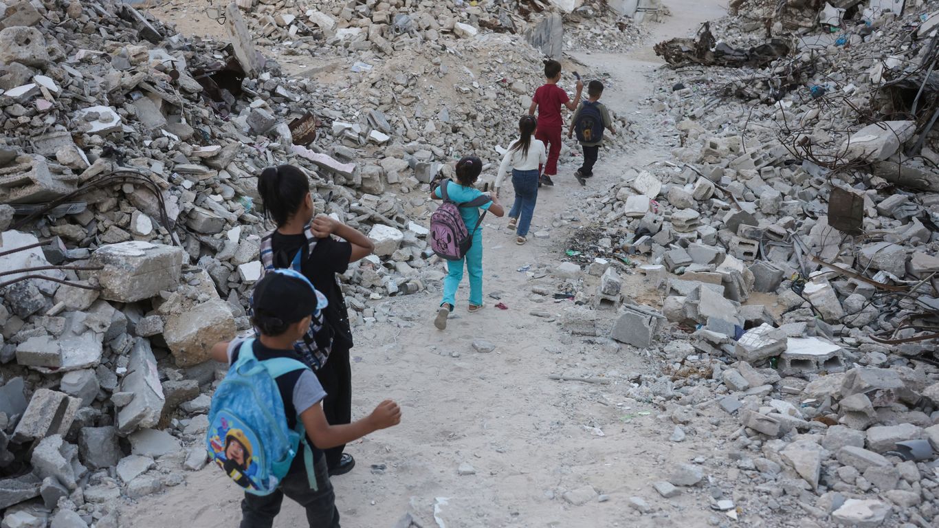 Scoop: Trump's Board of Peace to unveil $2.45 billion Gaza recovery plan