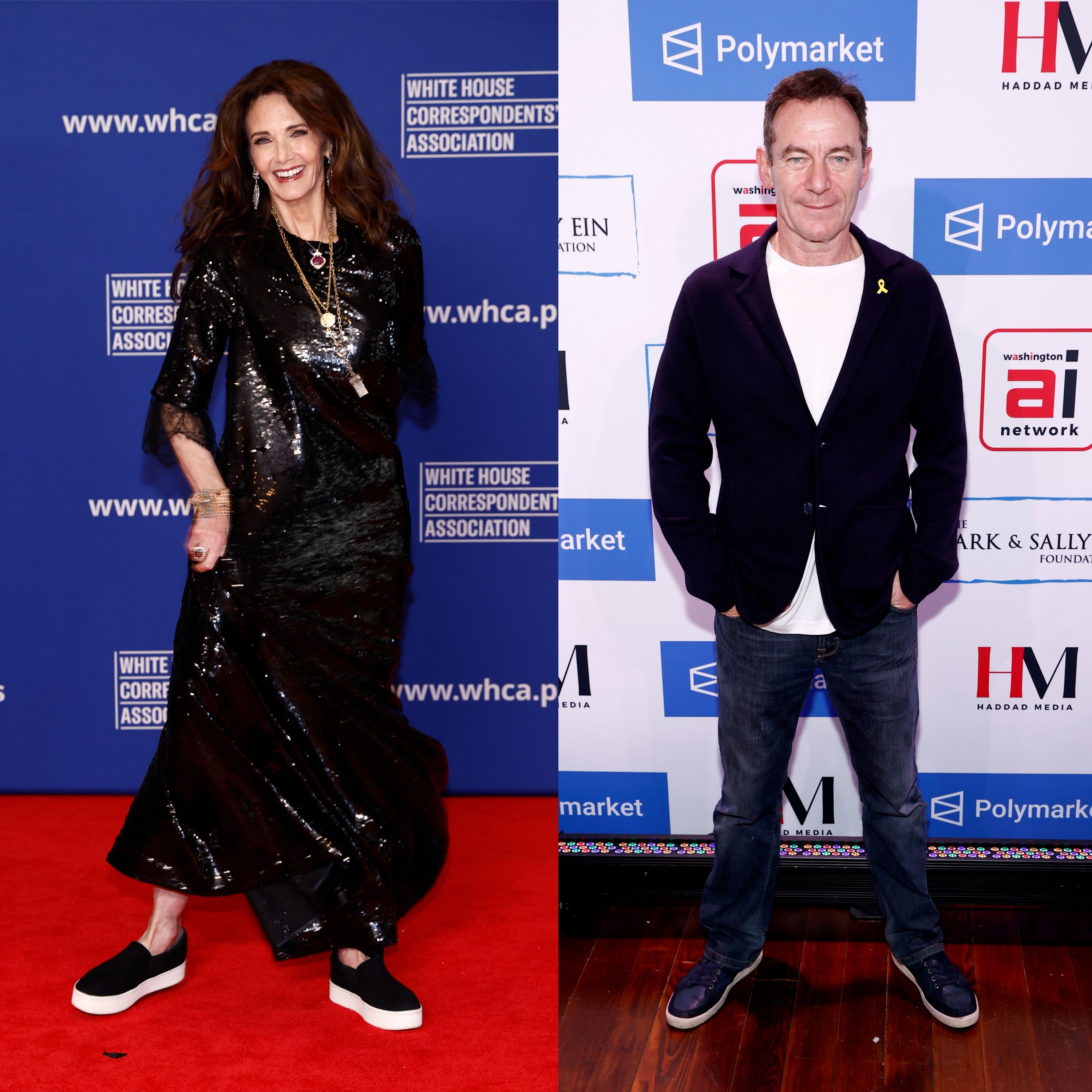 Carter and Isaacs on red carpets