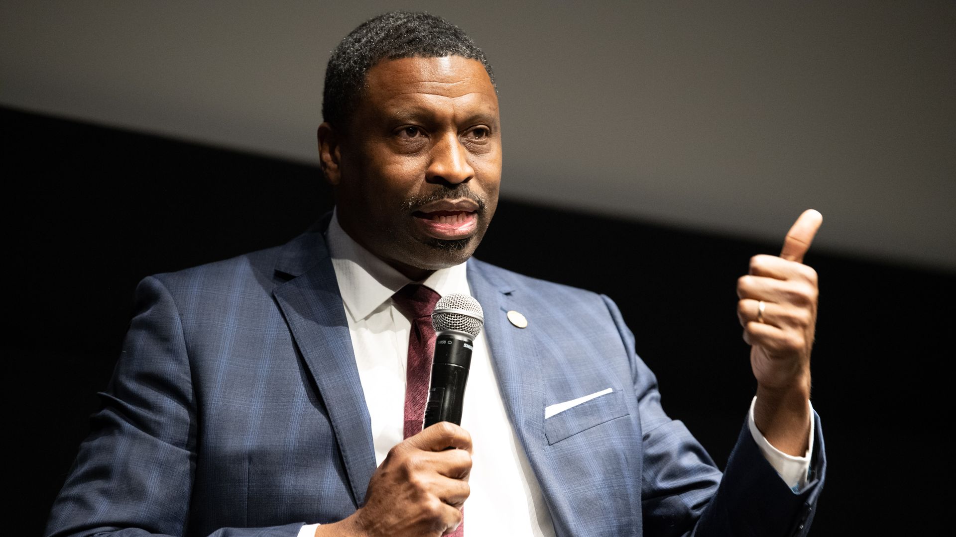 President of NAACP speaking