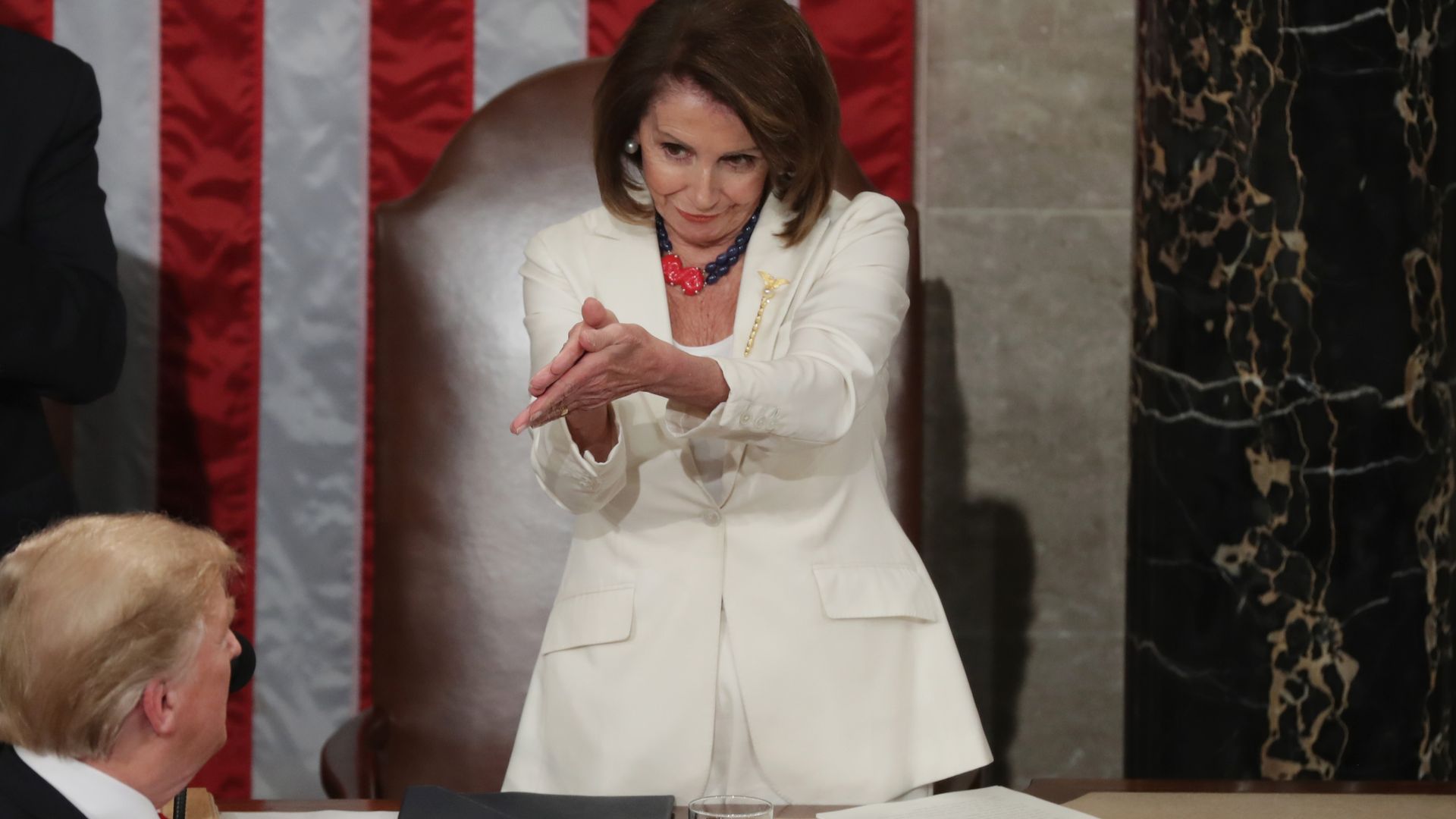 Instant classic from this year's State of the Union (Photo: Chip Somodevilla/Getty Images)