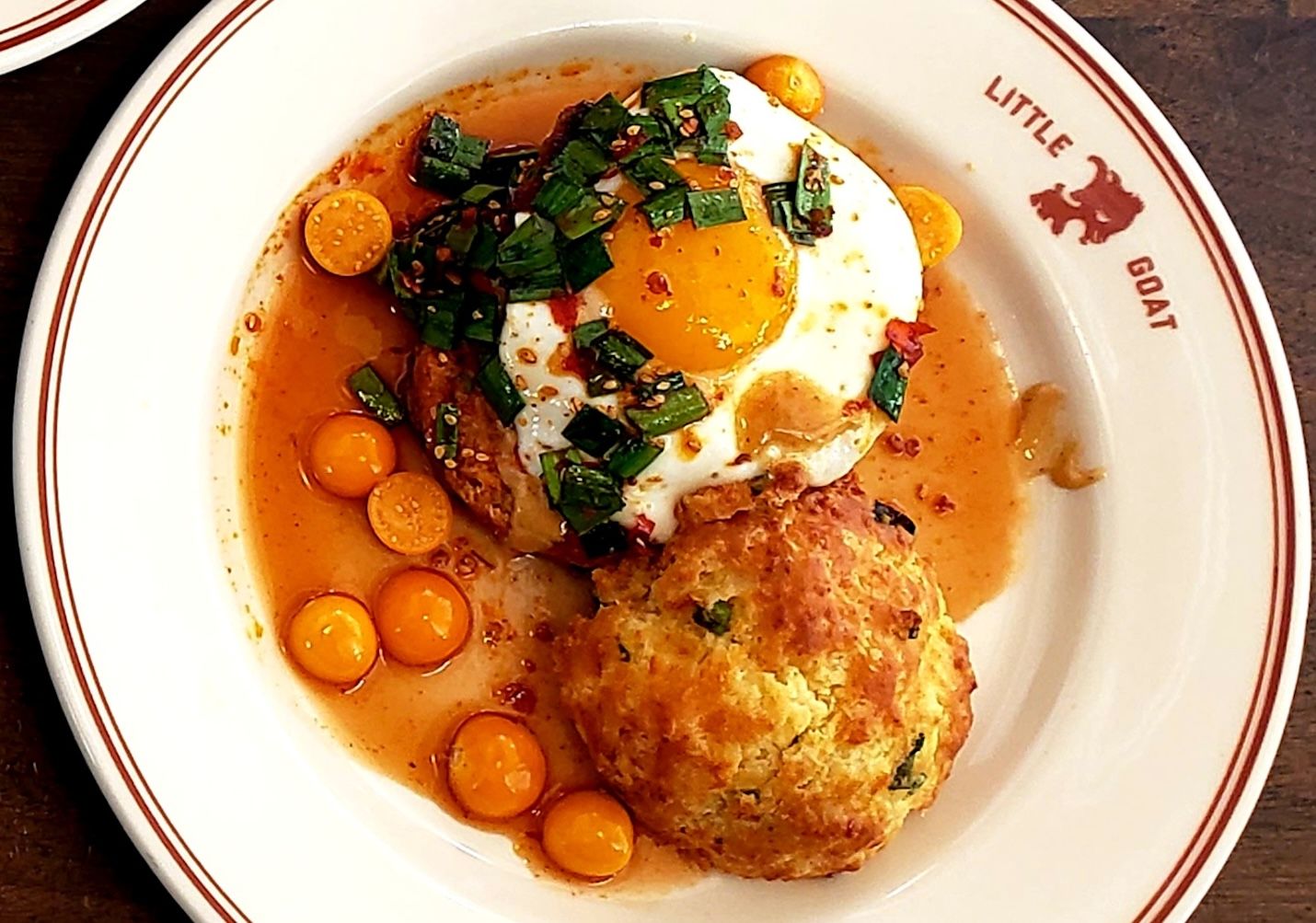 biscuit and eggs