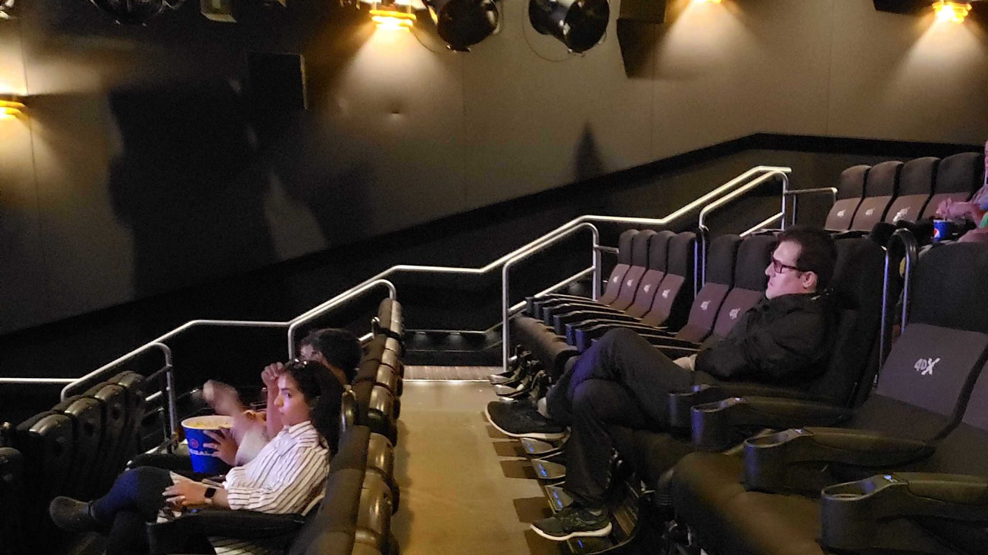 4dx Regal Cinema House Seats 2+ Hundred 4dx Royalty-Free Images