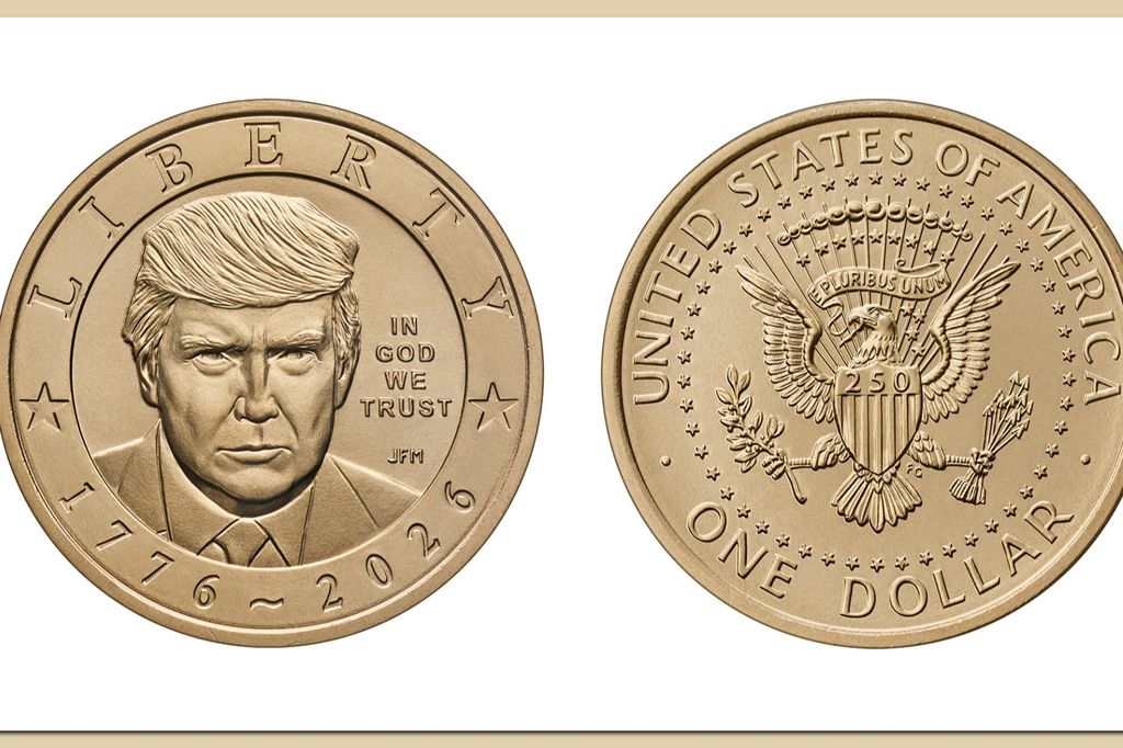 Trump's $1 gold coin: Treasury shares new photos from U.S. Mint