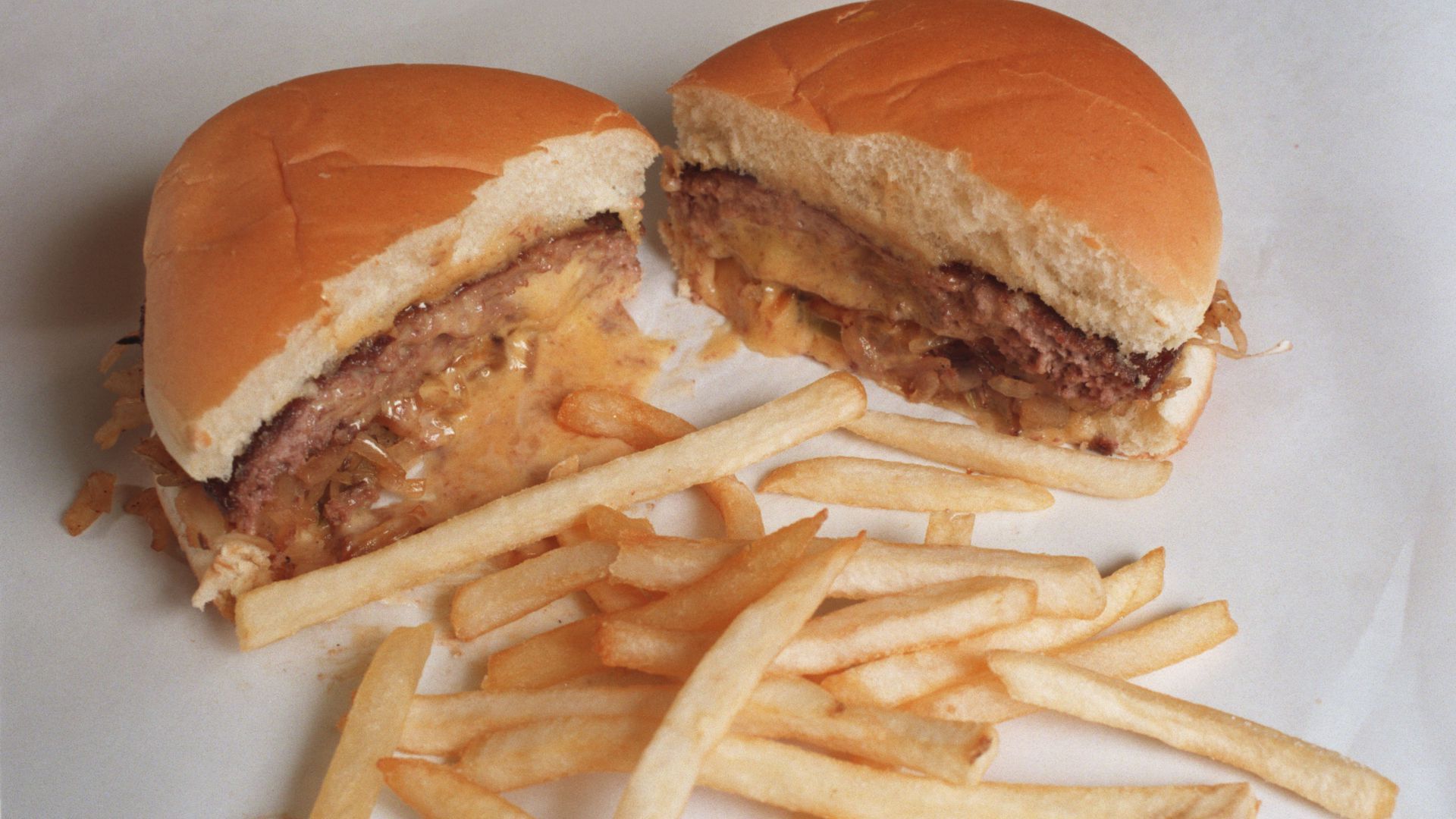 The Jucy Lucy burger at Matt's Bar in Minneapolis.