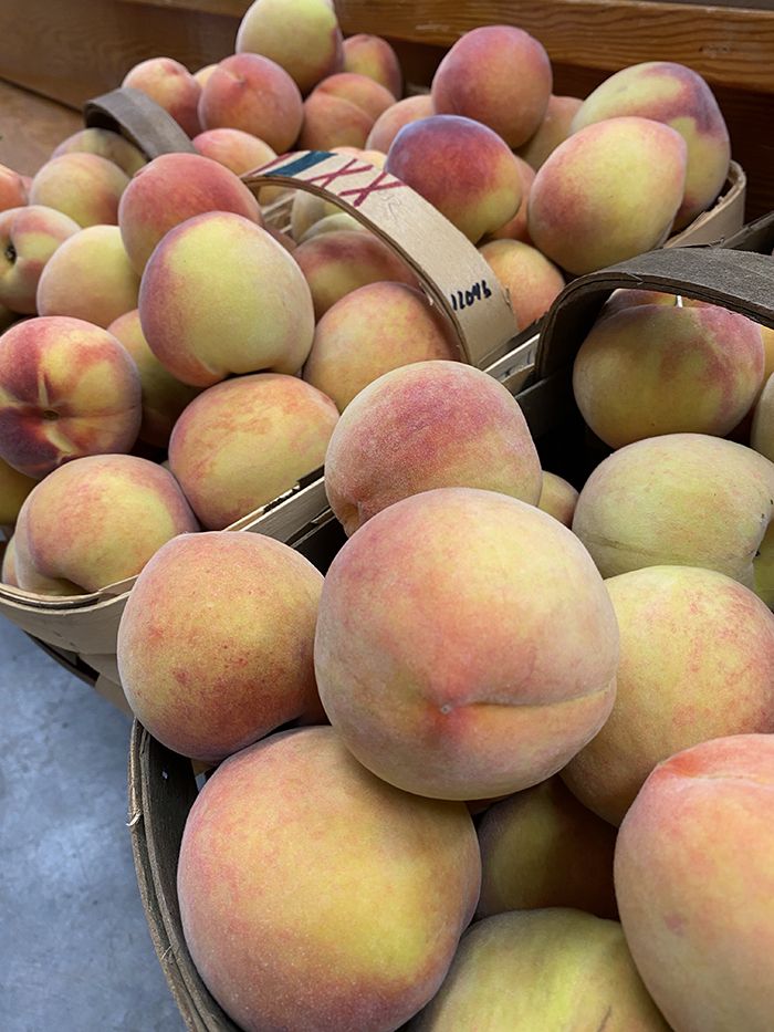 Spring Farms peach stand