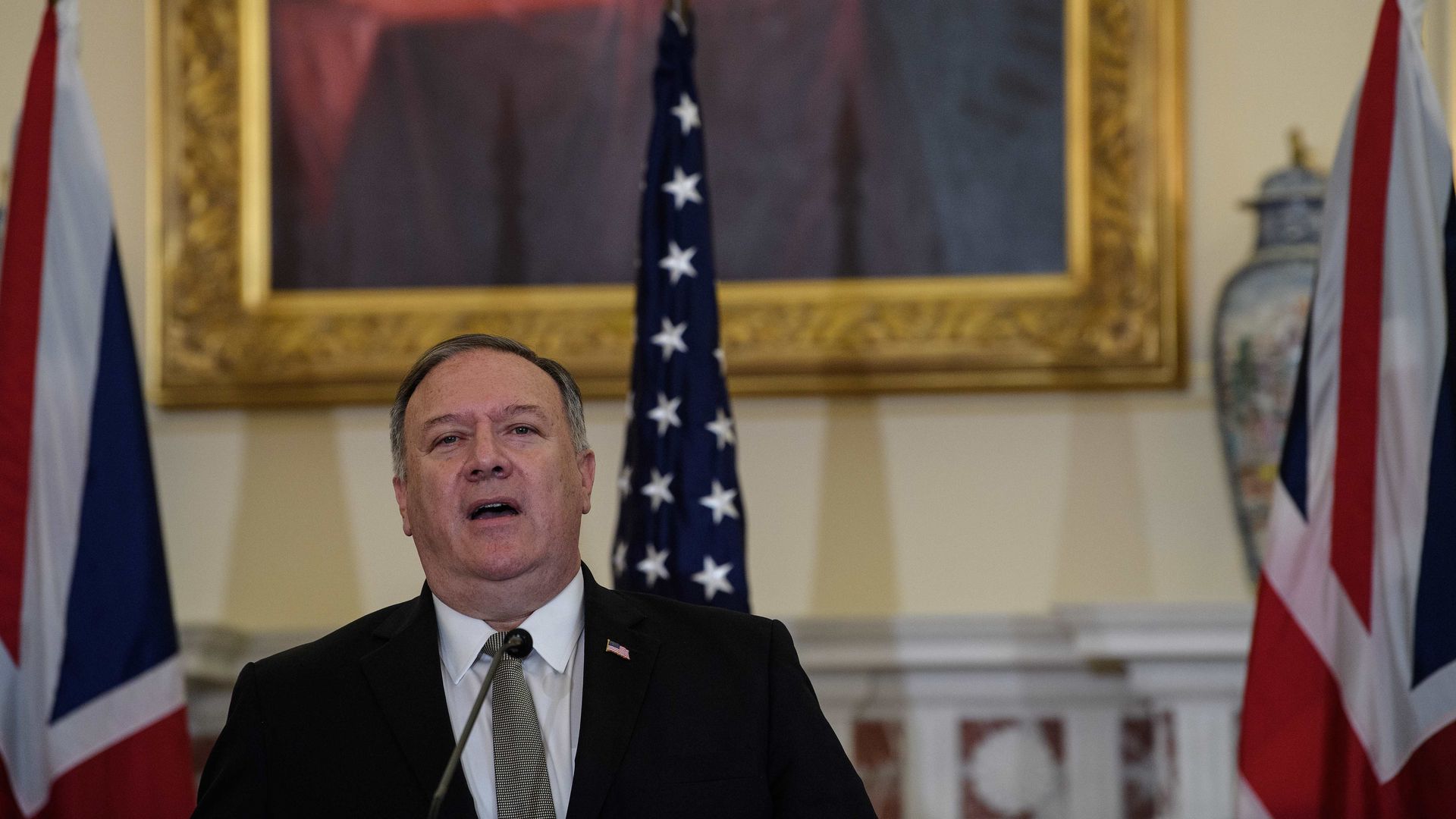 Secretary of State Mike Pompeo in Washington, D.C., on Sept. 16.