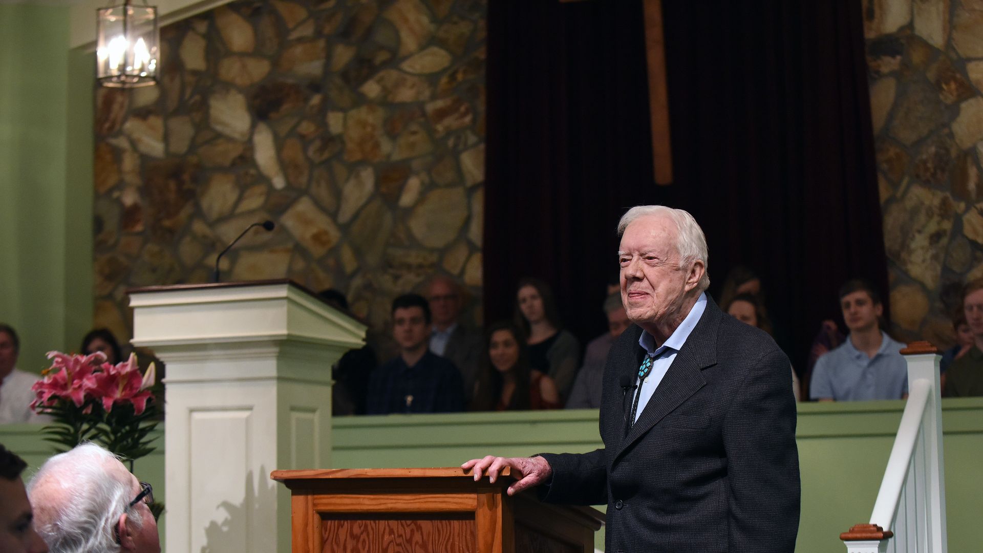 Jimmy Carter teaching Sunday School